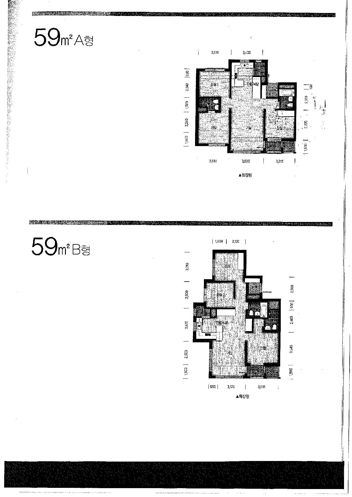 단위세대평면도 이미지