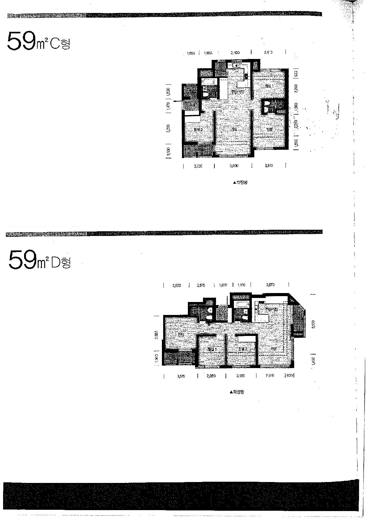 단위세대평면도 이미지