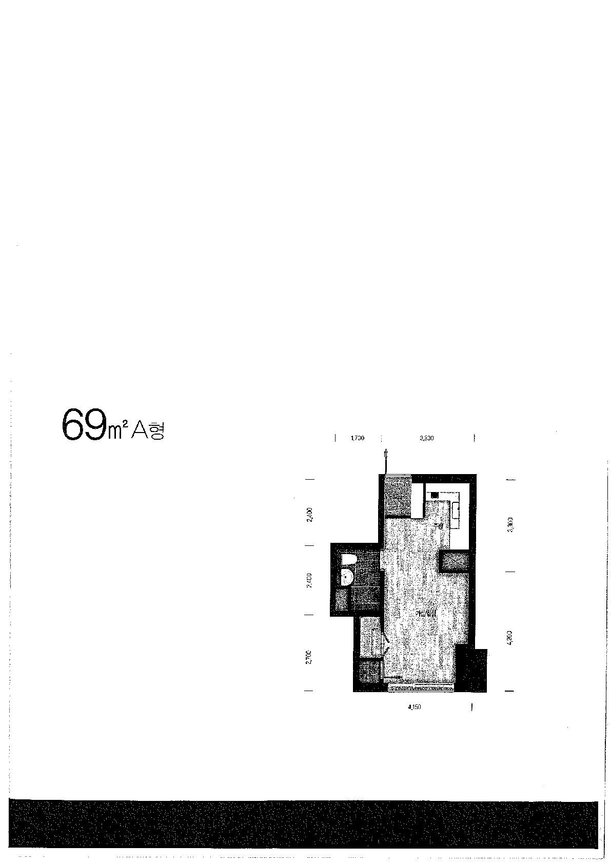 단위세대평면도 이미지