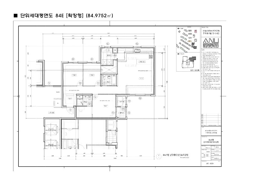 단위세대평면도 이미지