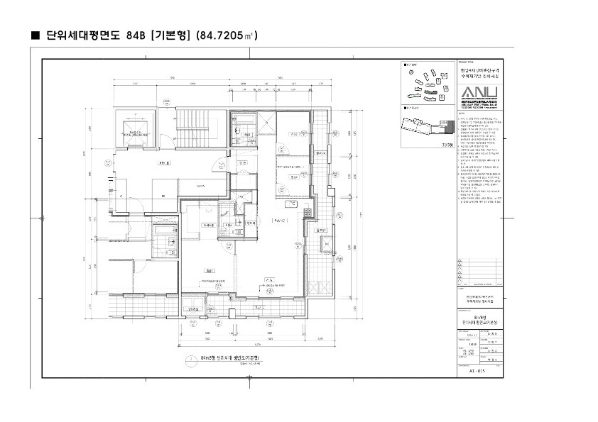 단위세대평면도 이미지