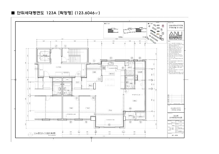 단위세대평면도 이미지