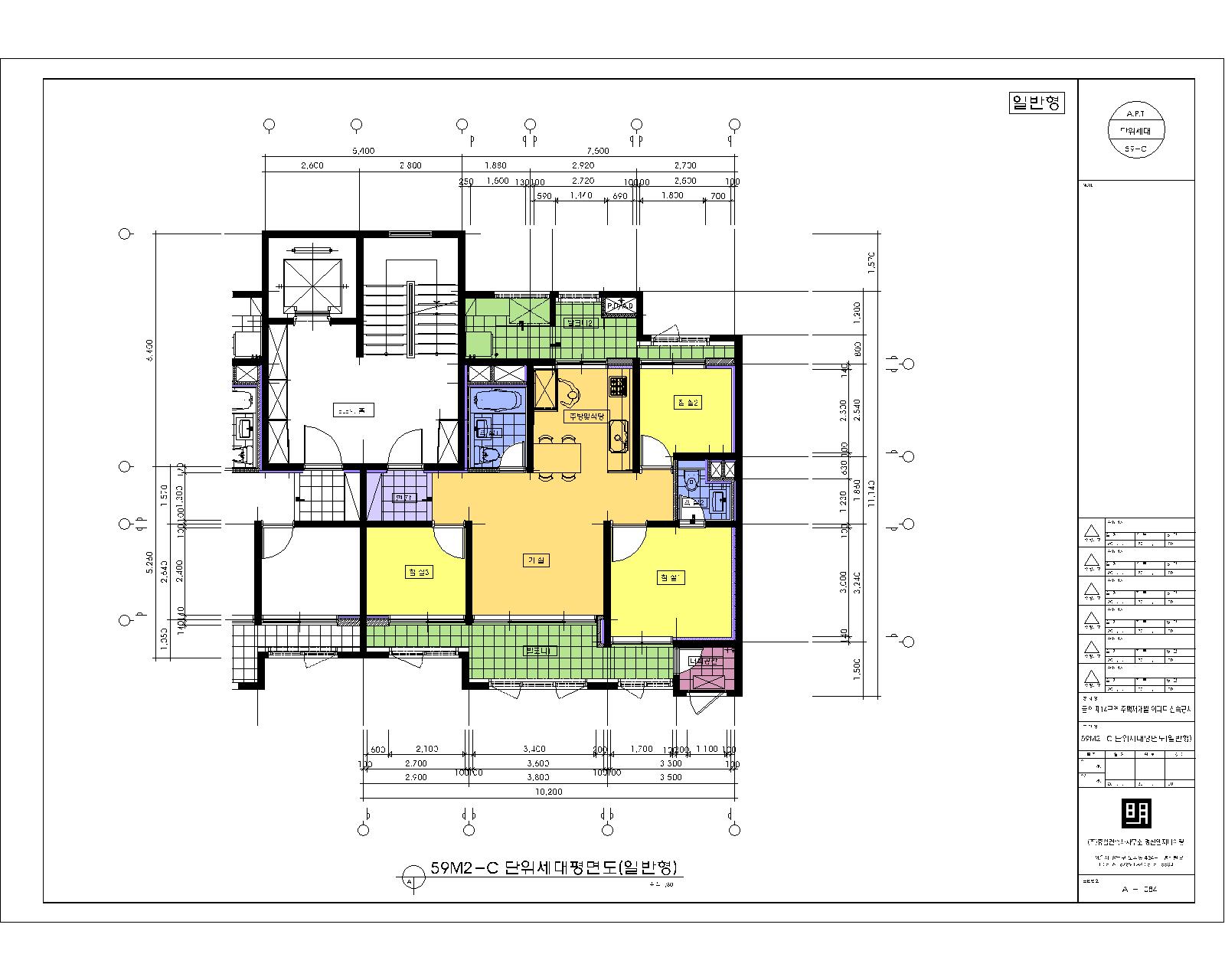 단위세대평면도 이미지