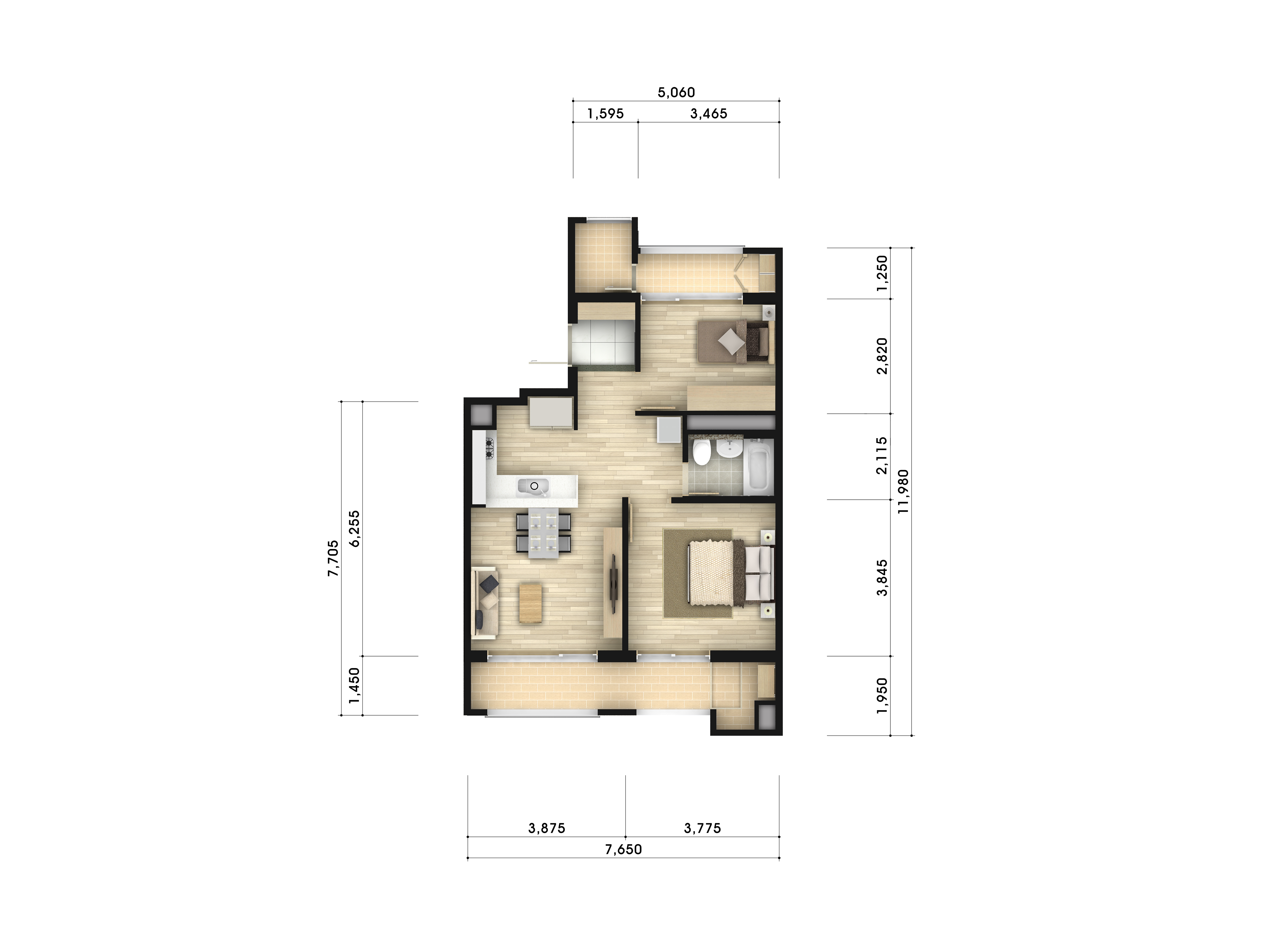 단위세대평면도 이미지