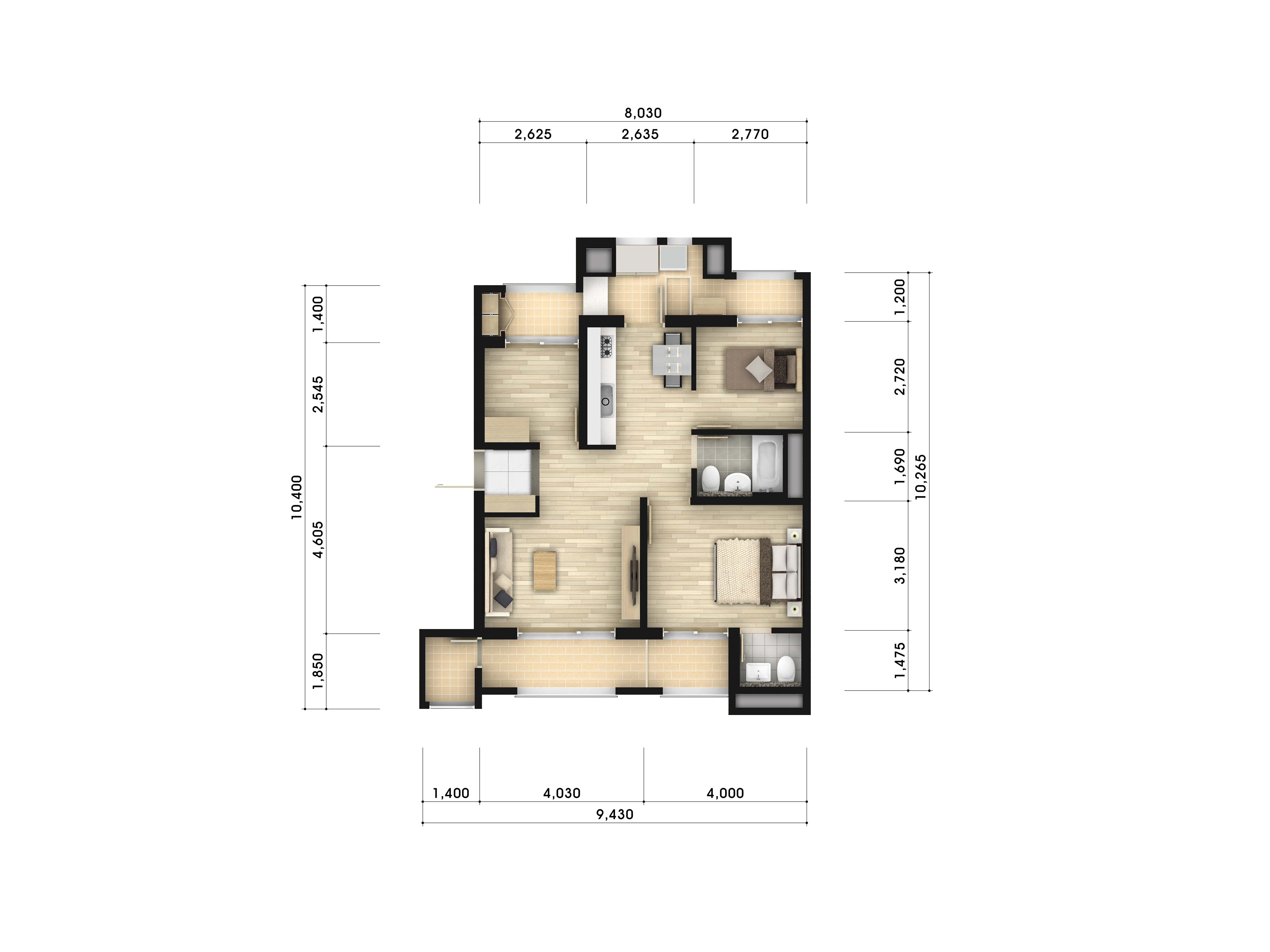 단위세대평면도 이미지