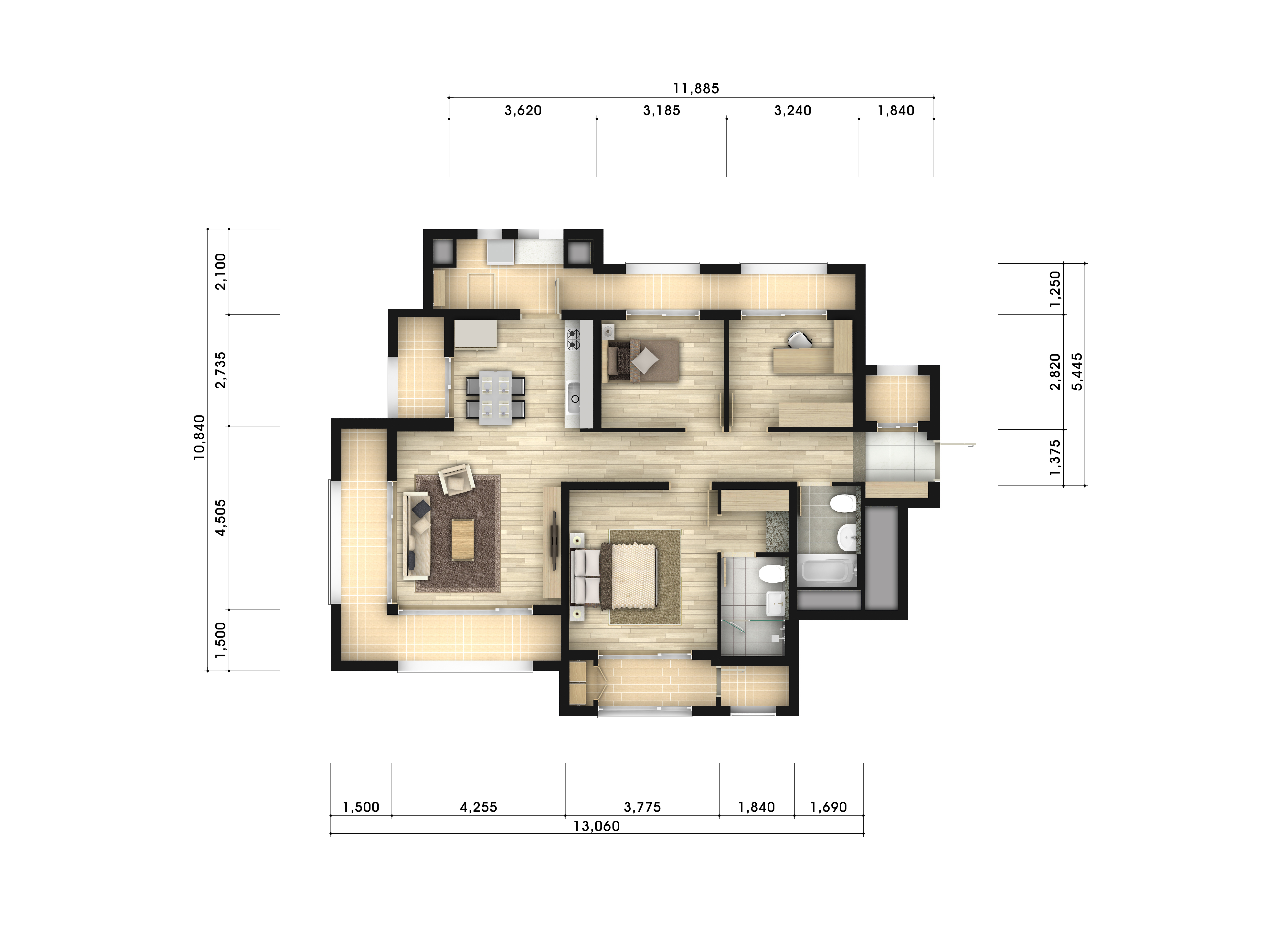 단위세대평면도 이미지