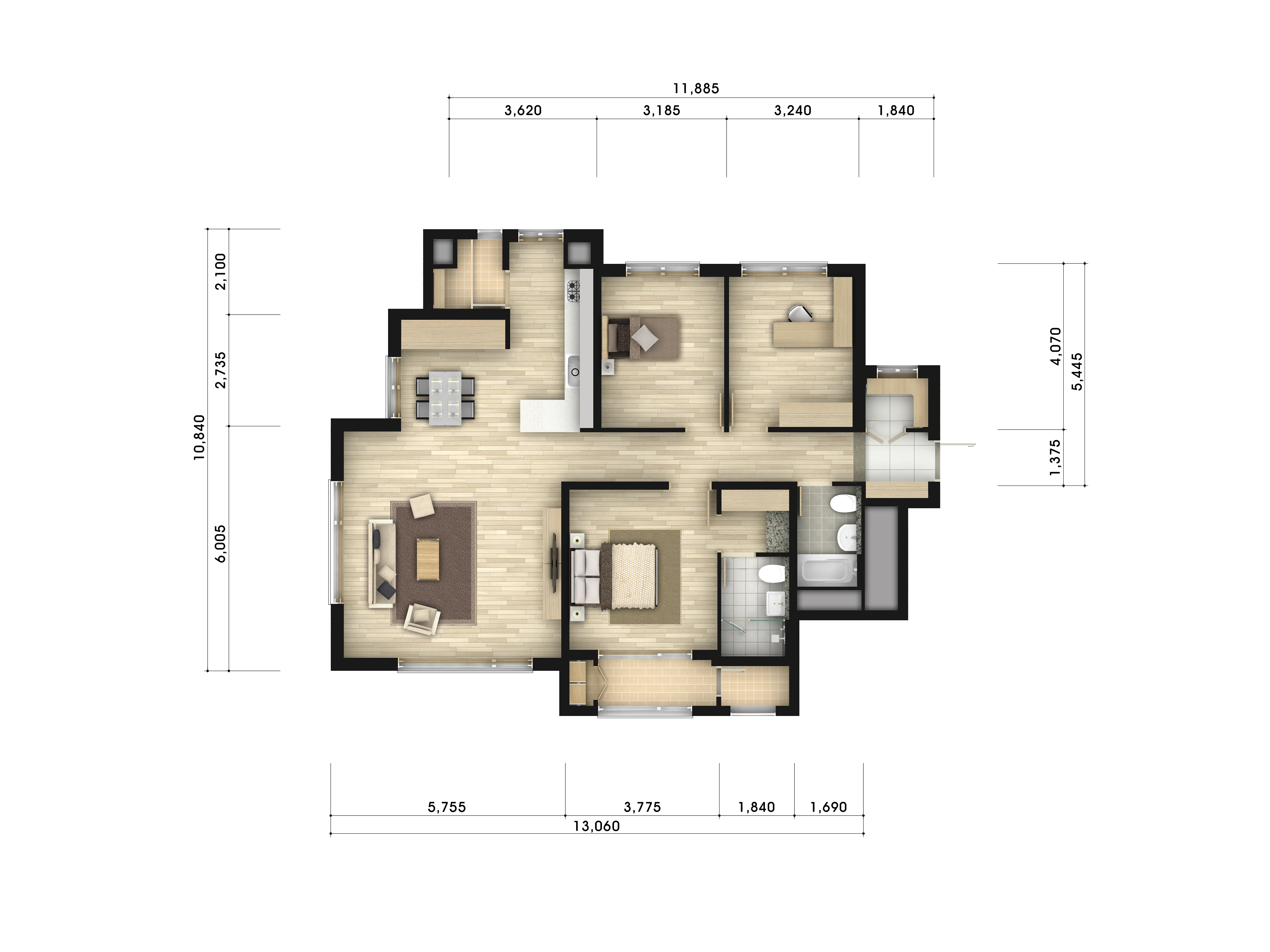 단위세대평면도 이미지