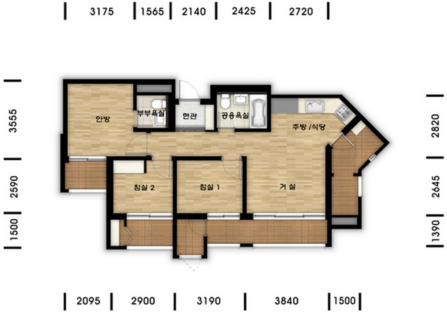 단위세대평면도 이미지