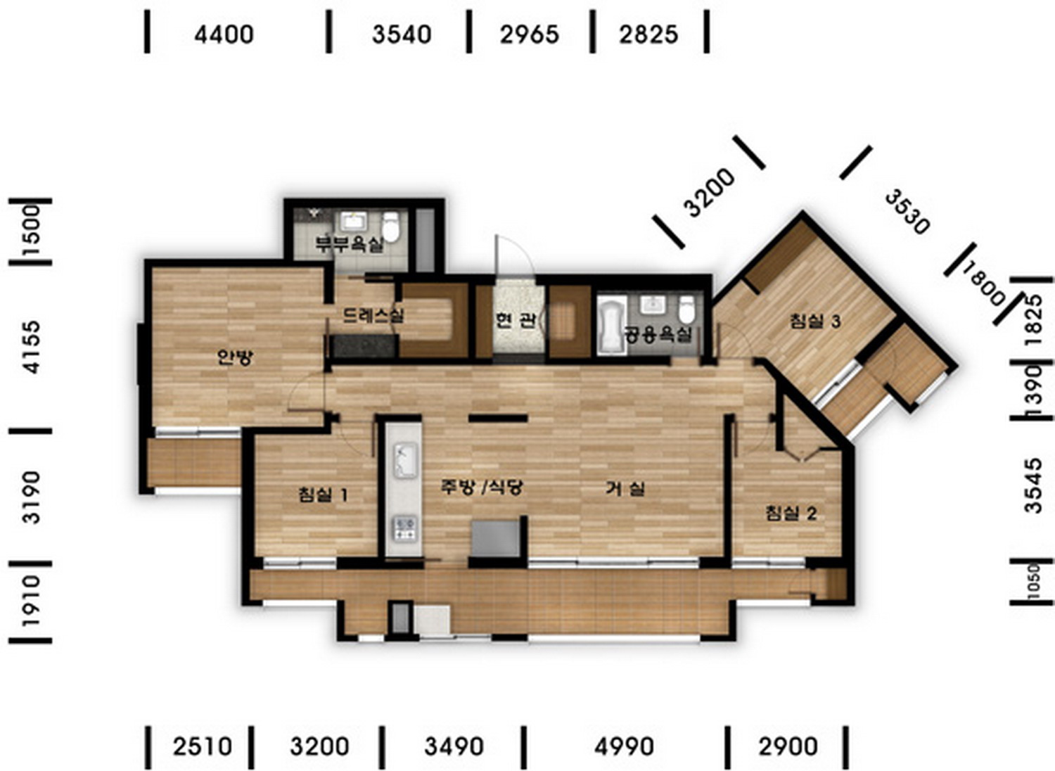 단위세대평면도 이미지