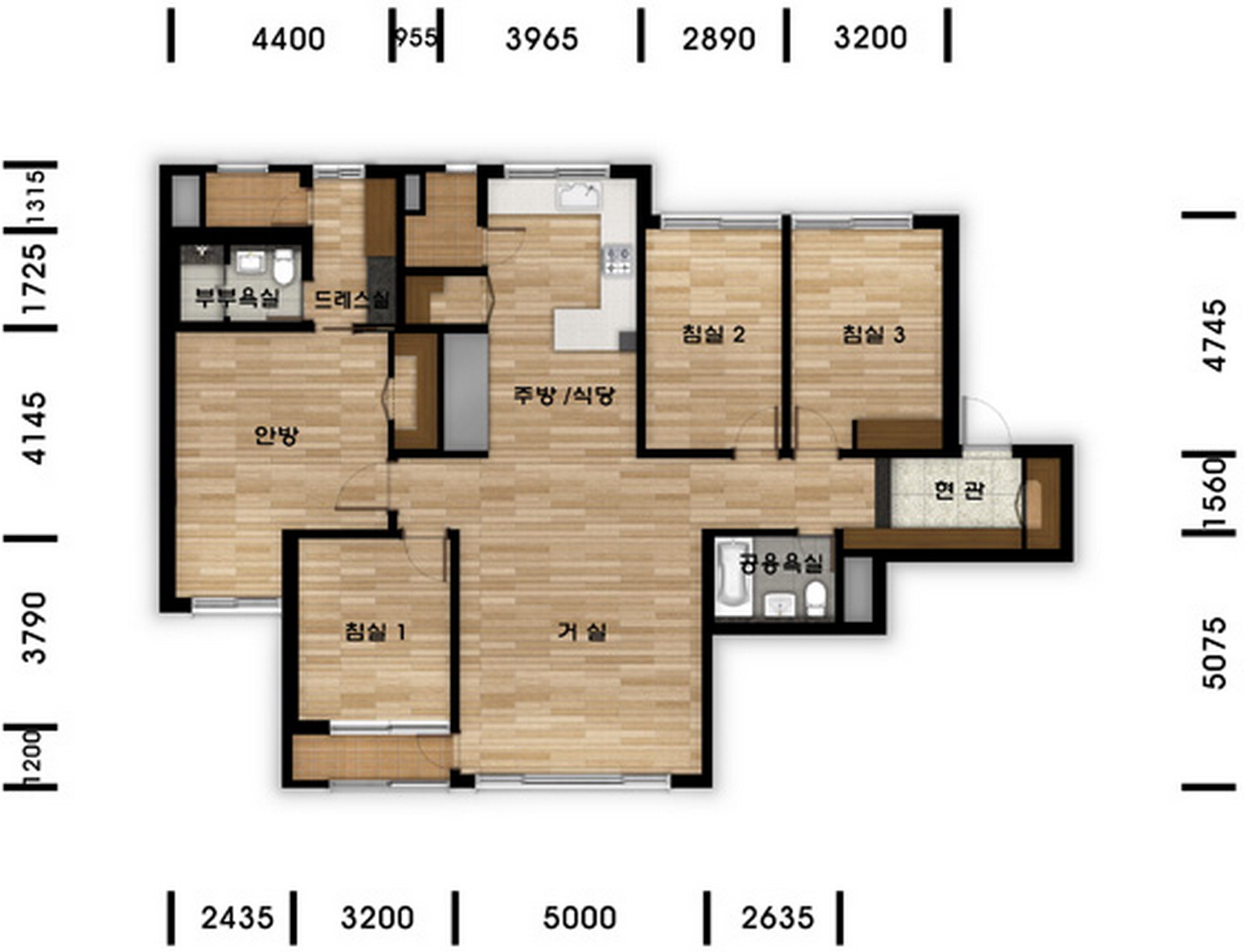 단위세대평면도 이미지