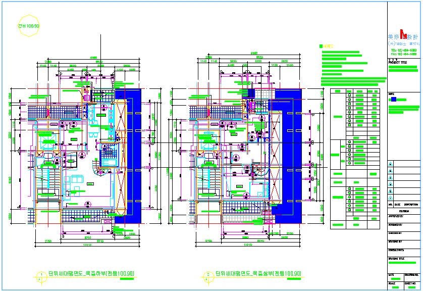 단위세대평면도 이미지
