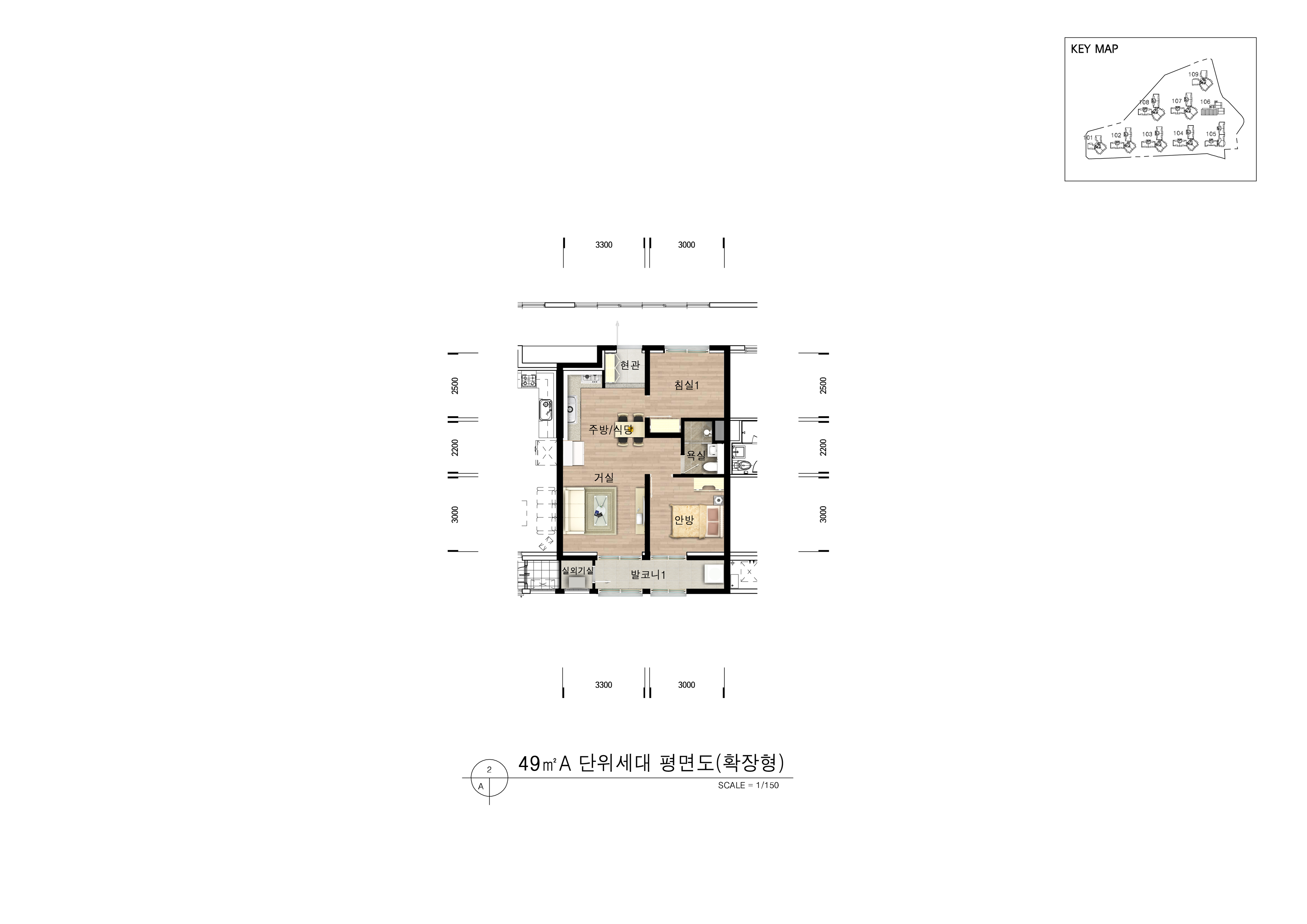 단위세대평면도 이미지