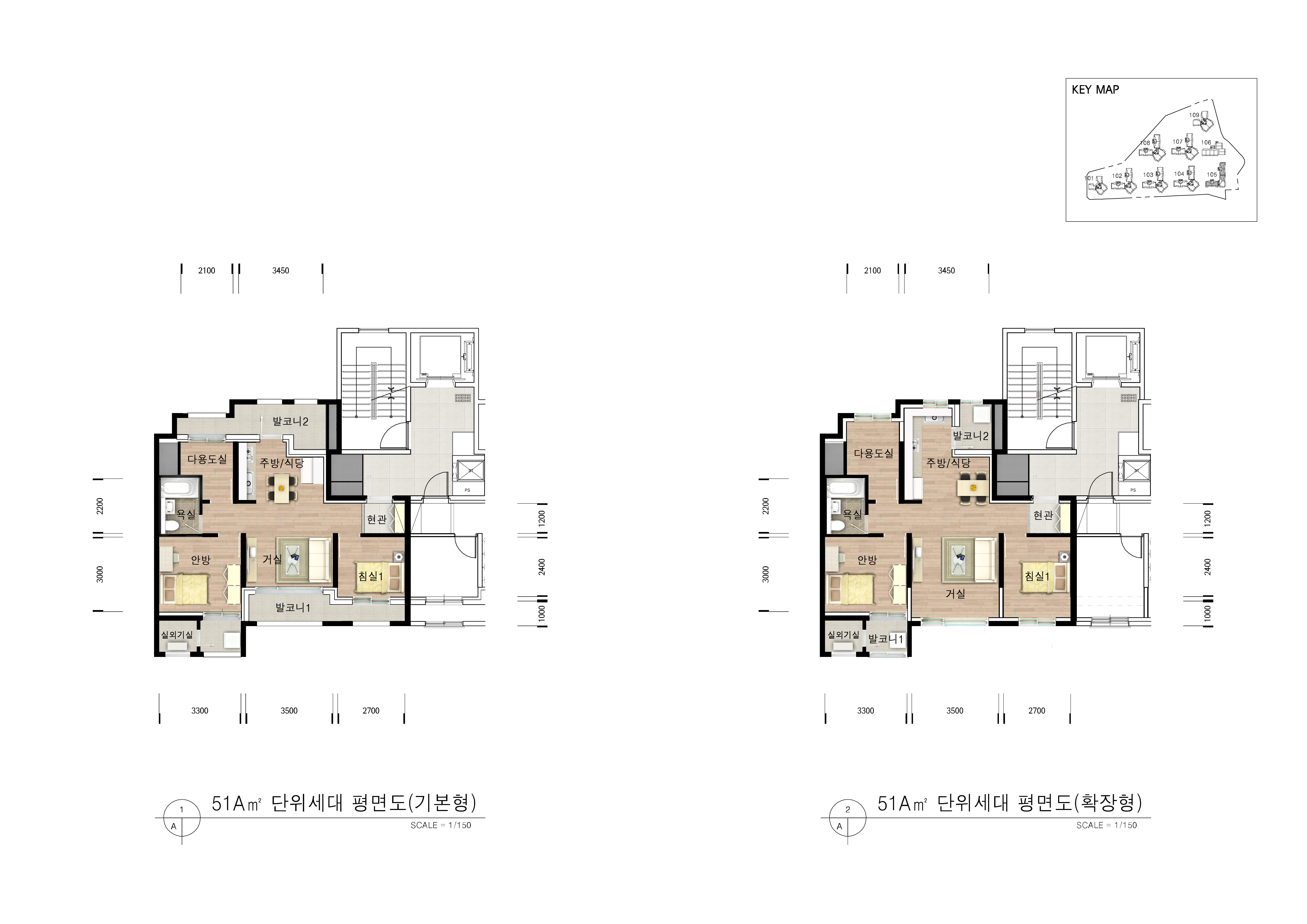 단위세대평면도 이미지
