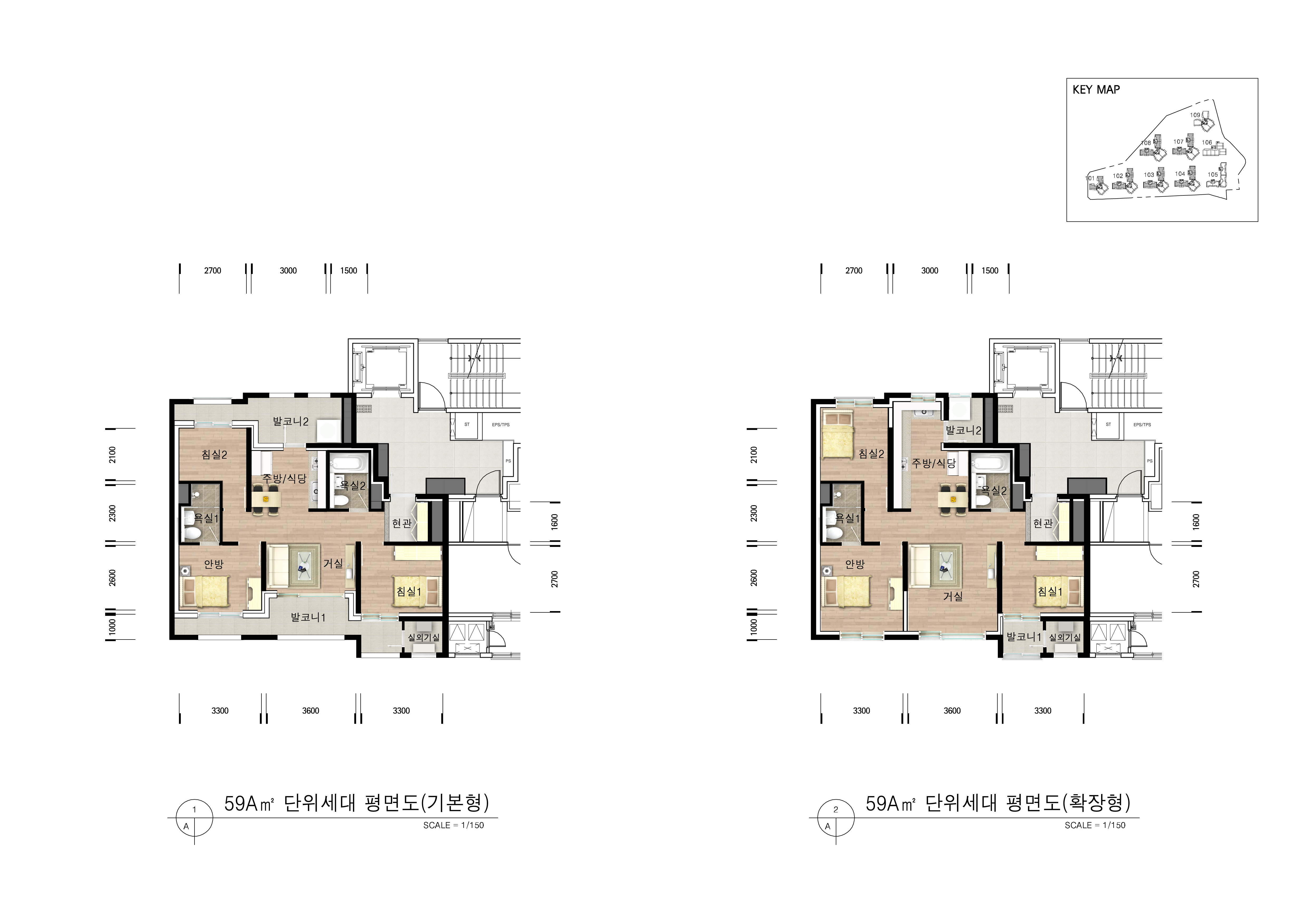 단위세대평면도 이미지