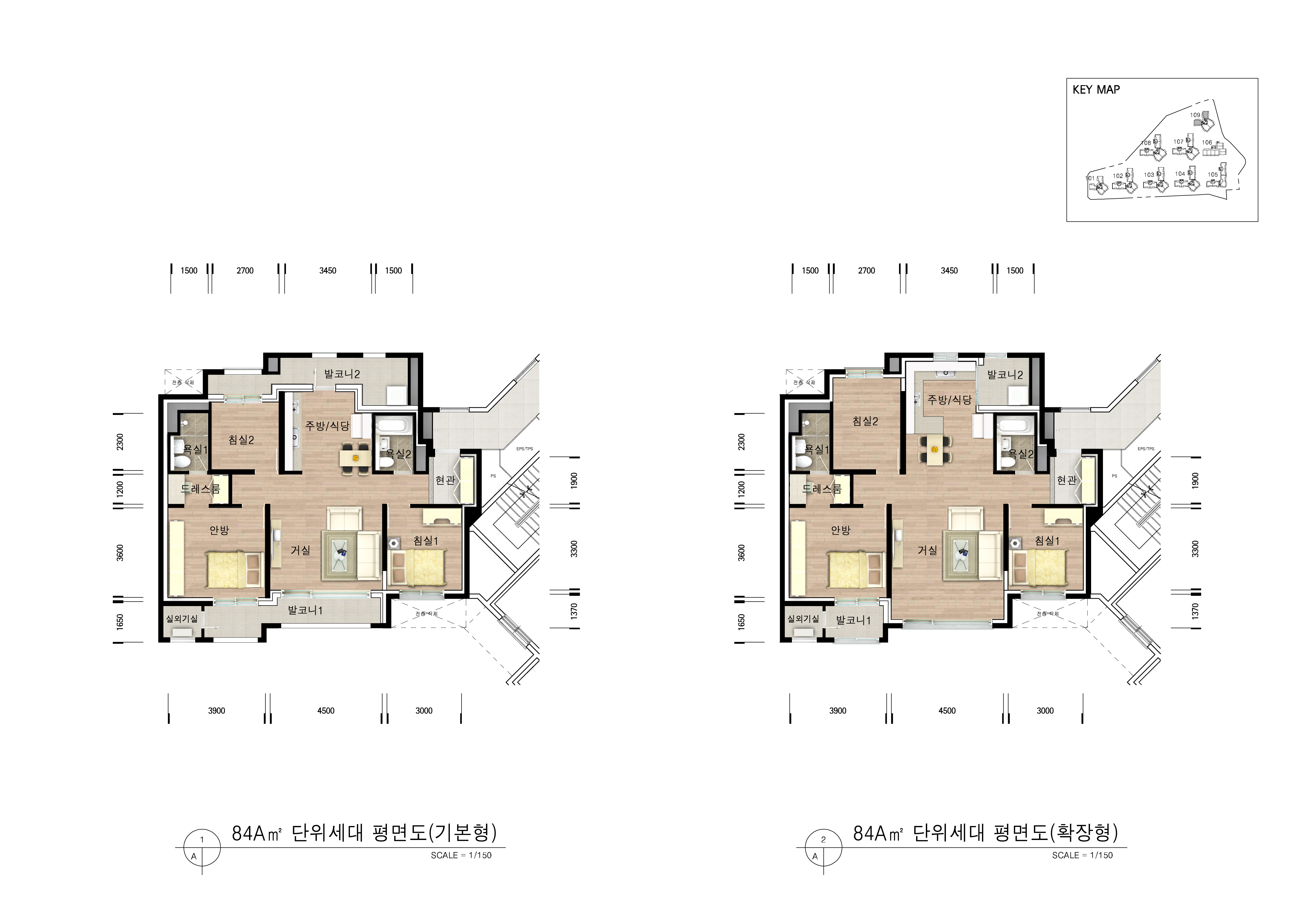 단위세대평면도 이미지