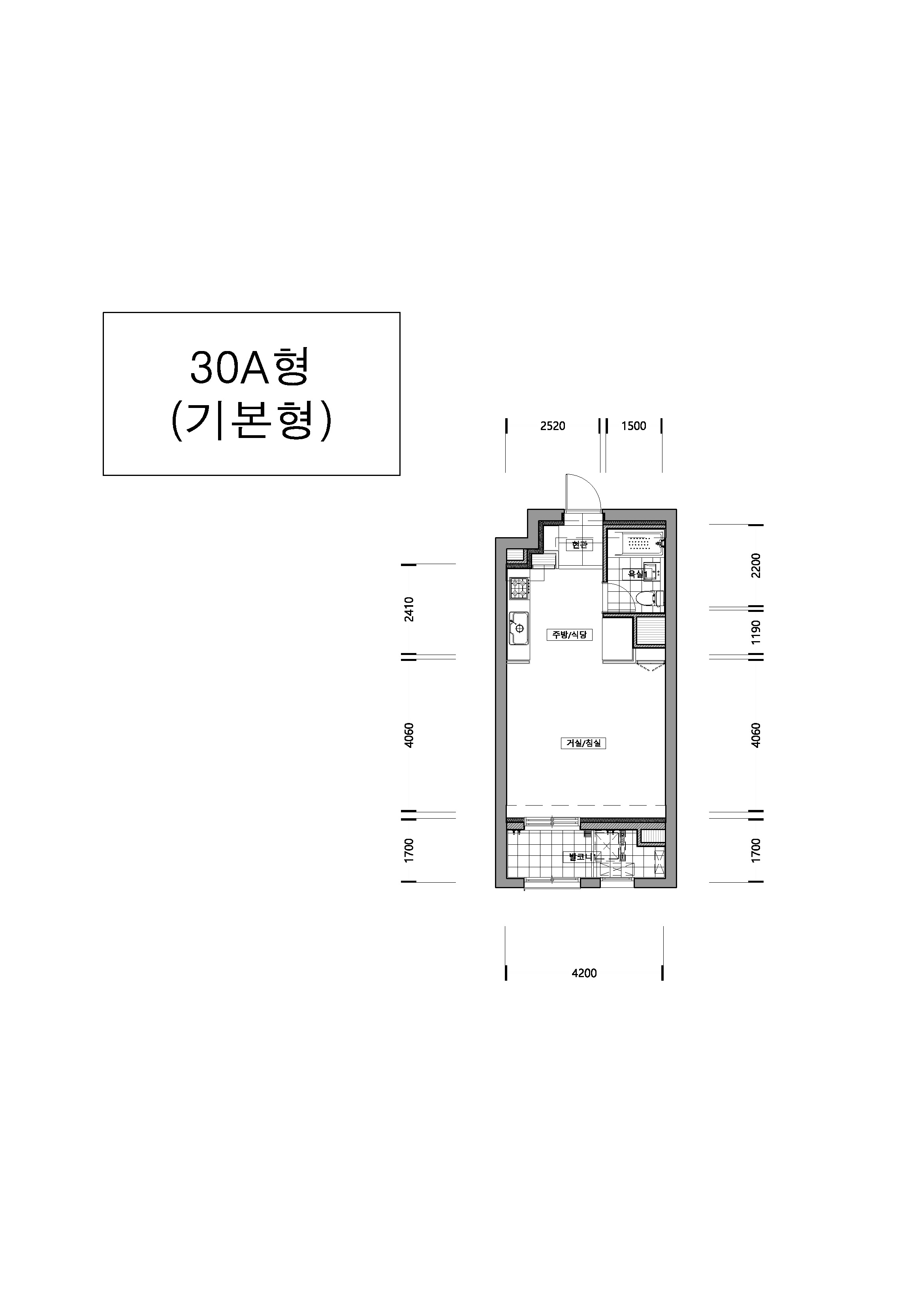 단위세대평면도 이미지