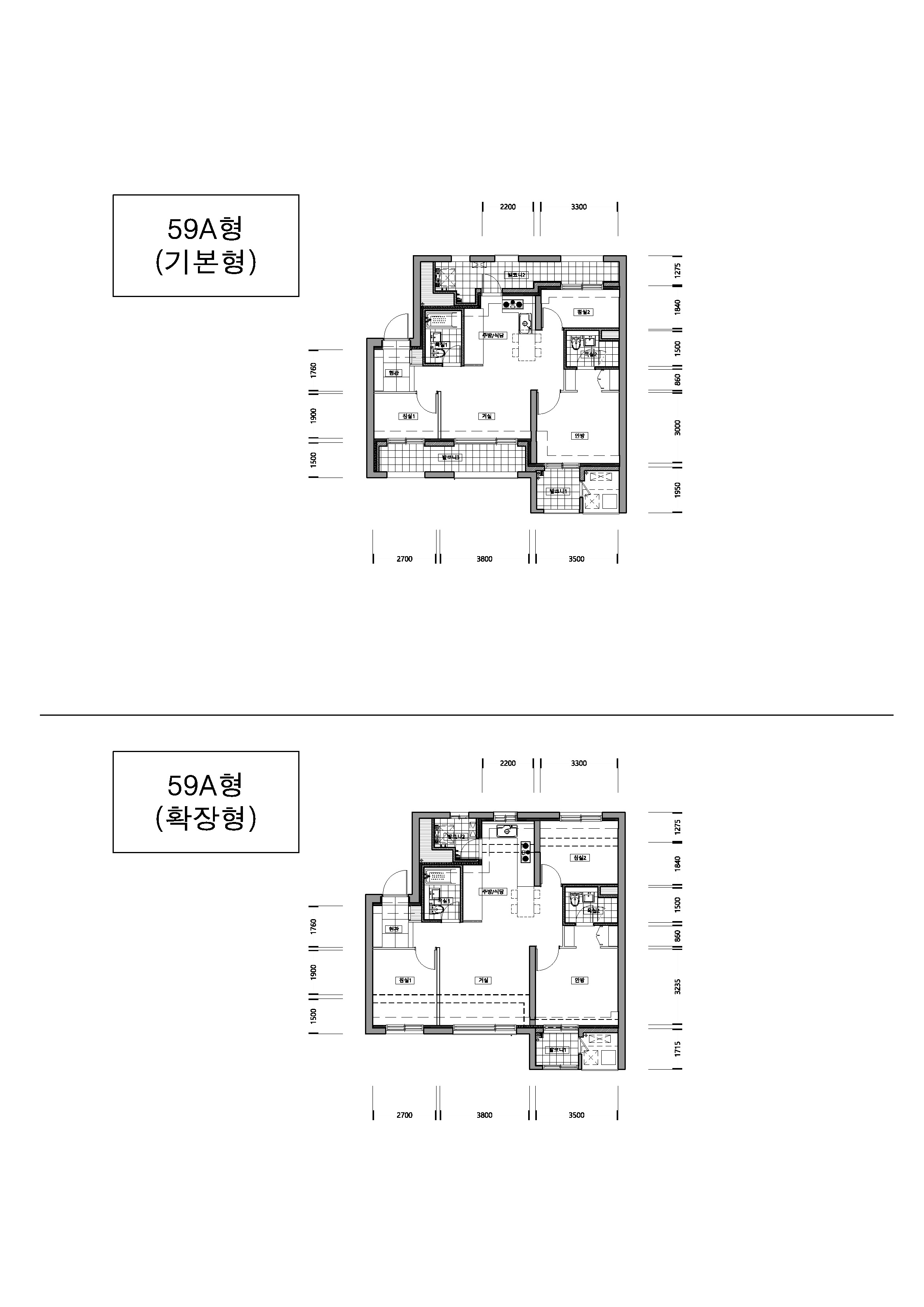 단위세대평면도 이미지