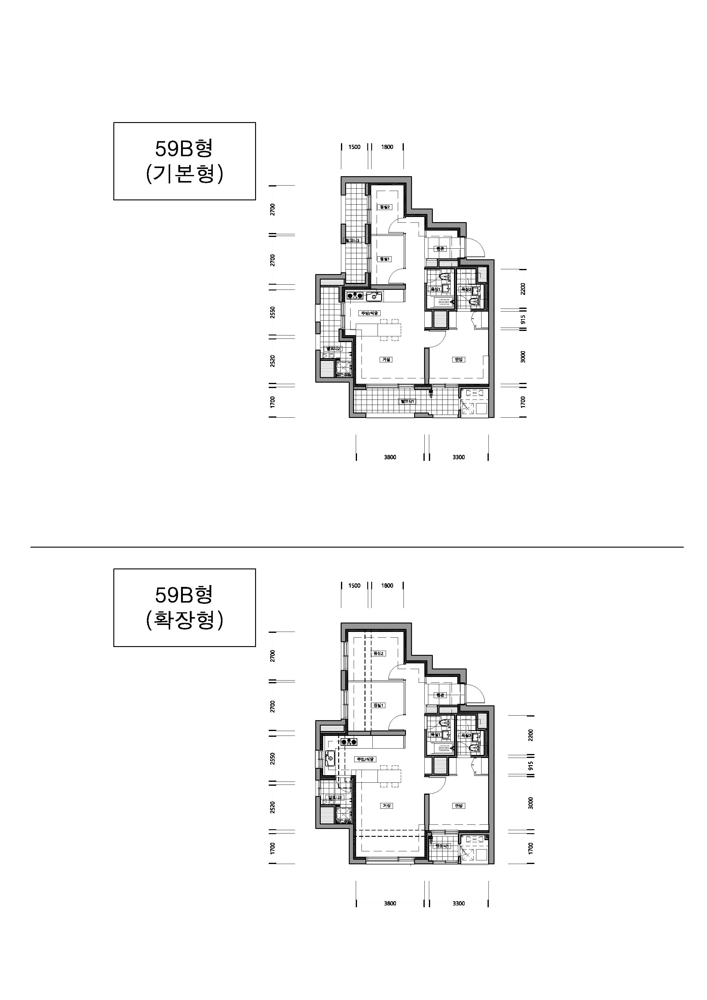 단위세대평면도 이미지