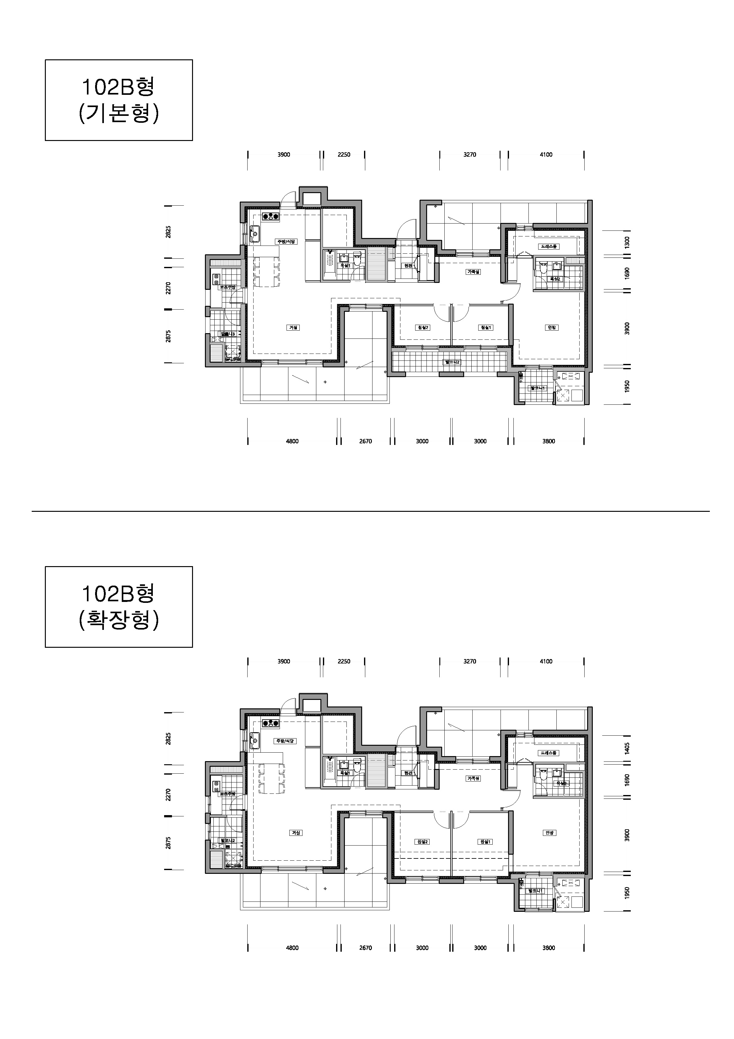 단위세대평면도 이미지