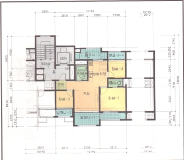 단위세대평면도 이미지