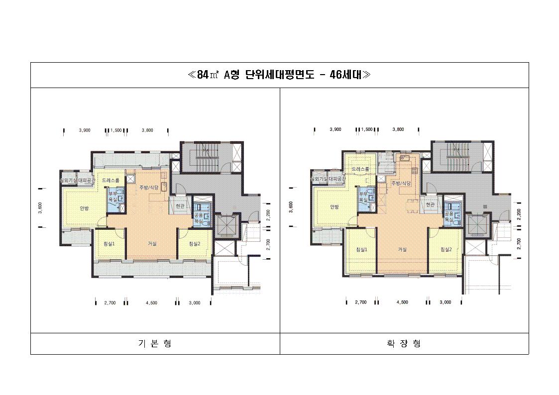 단위세대평면도 이미지