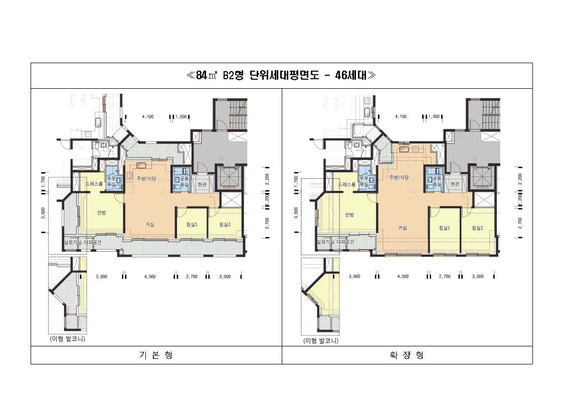 단위세대평면도 이미지