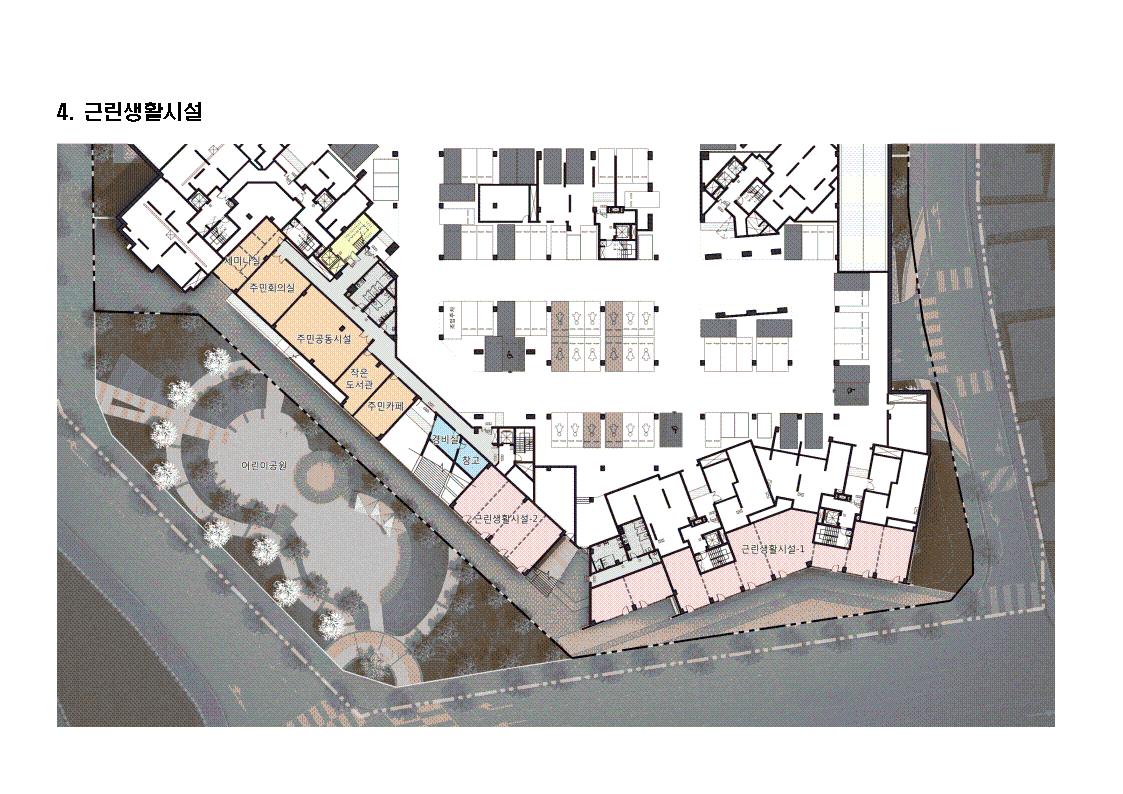 단위세대평면도 이미지