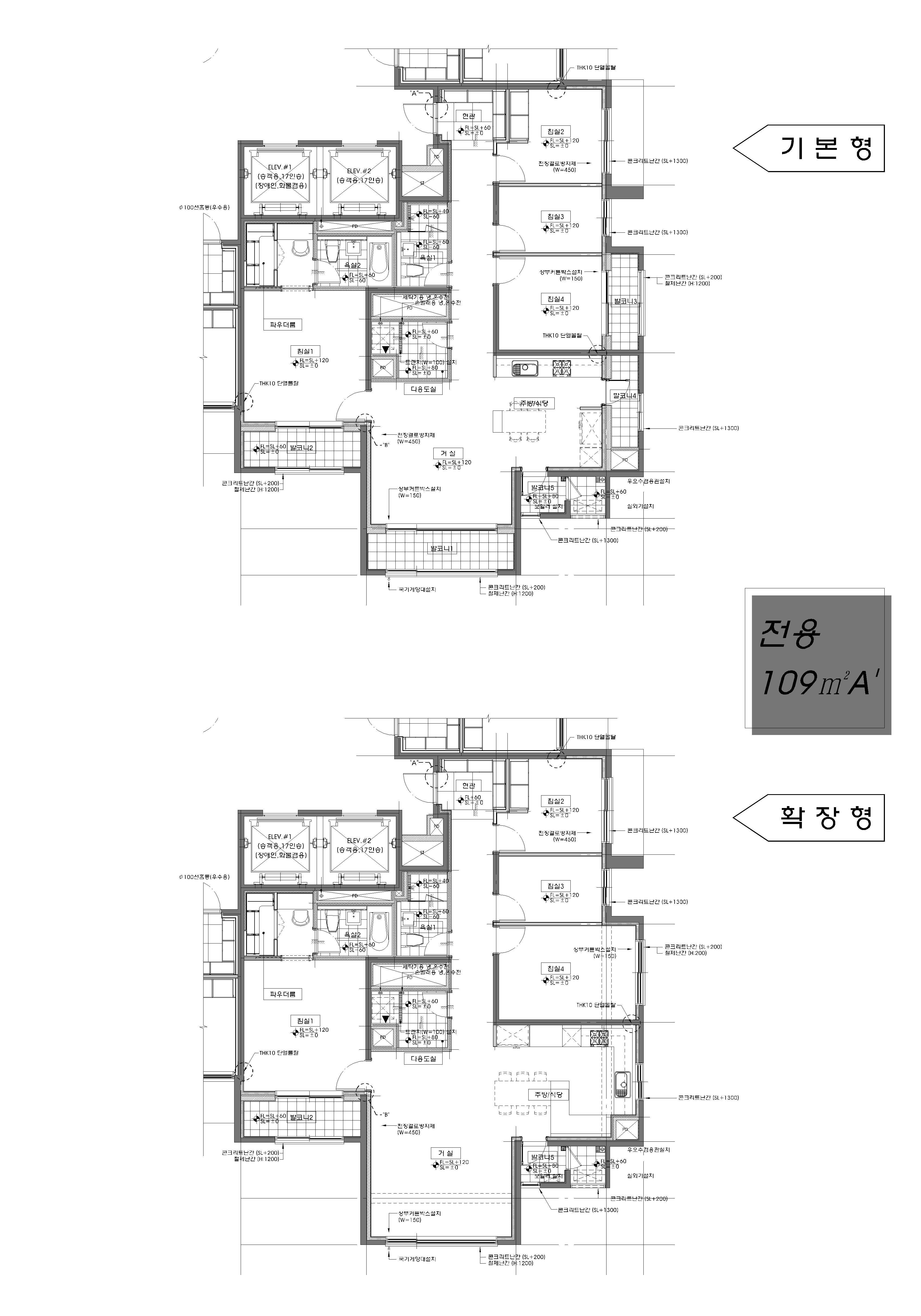 단위세대평면도 이미지