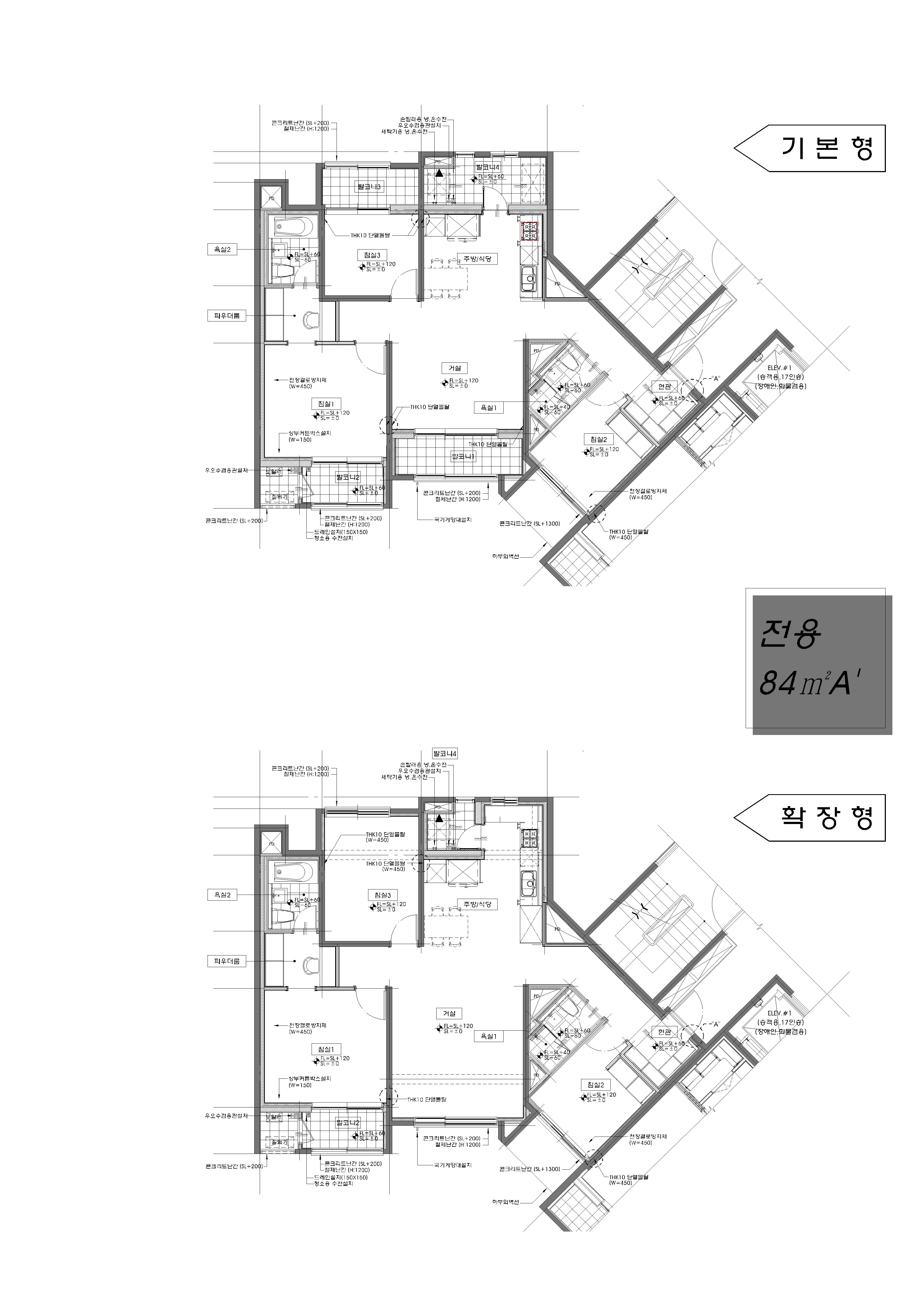 단위세대평면도 이미지