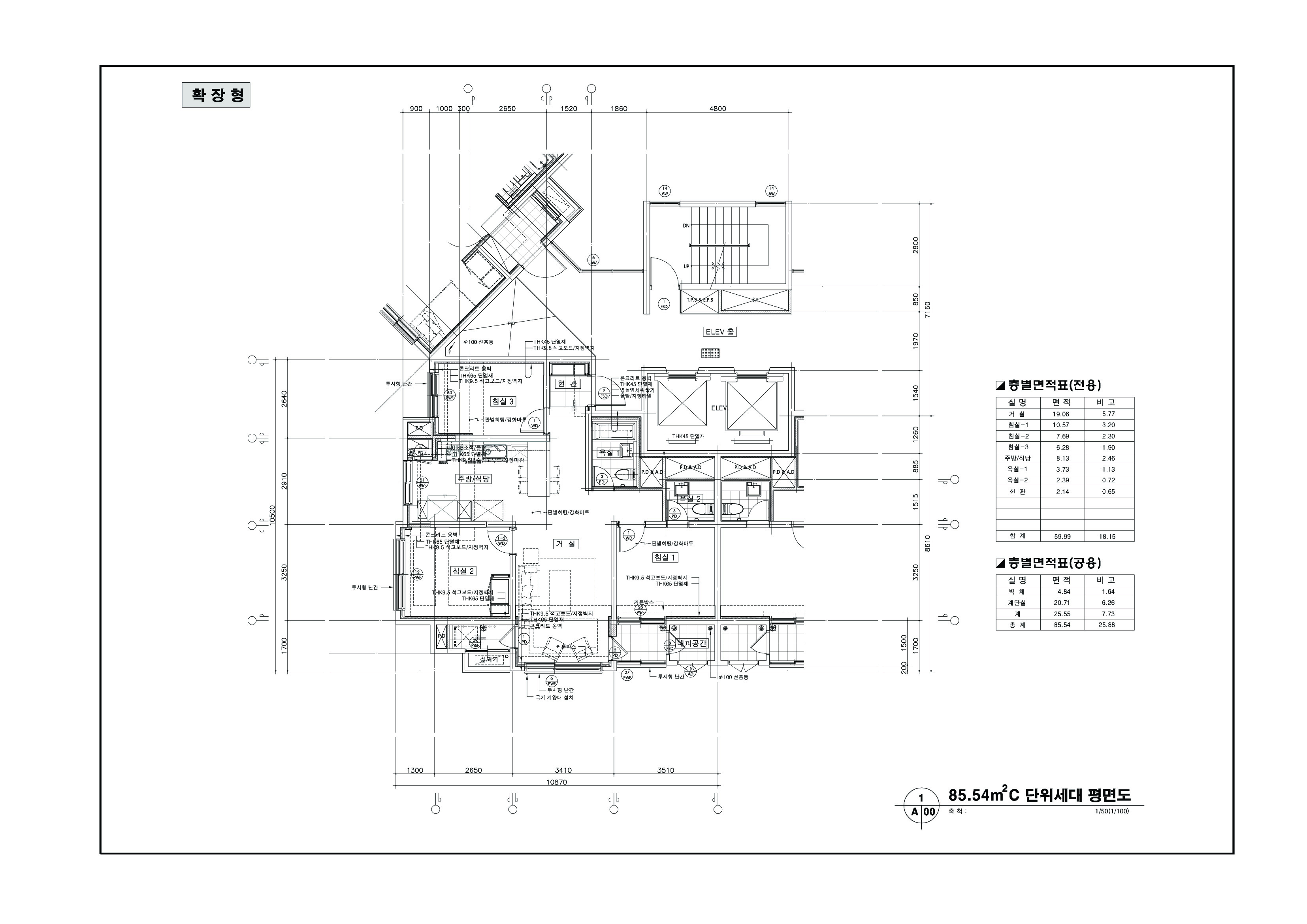 단위세대평면도 이미지