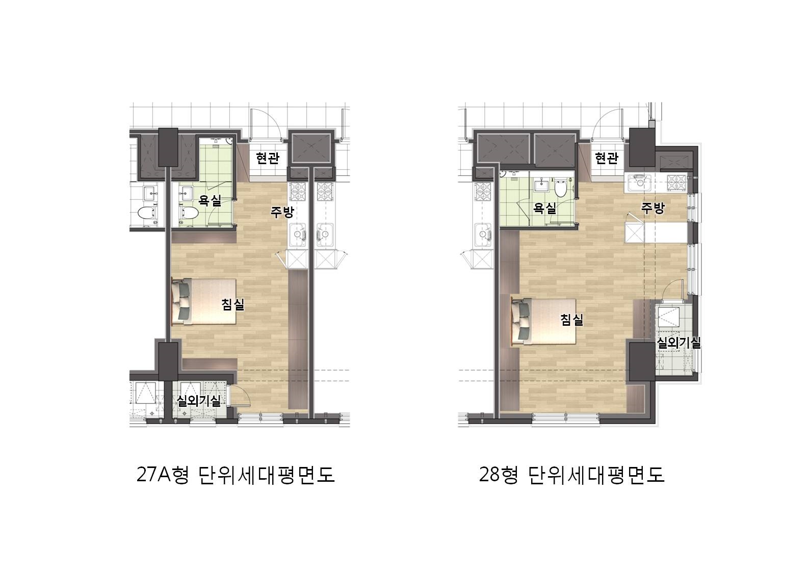 단위세대평면도 이미지