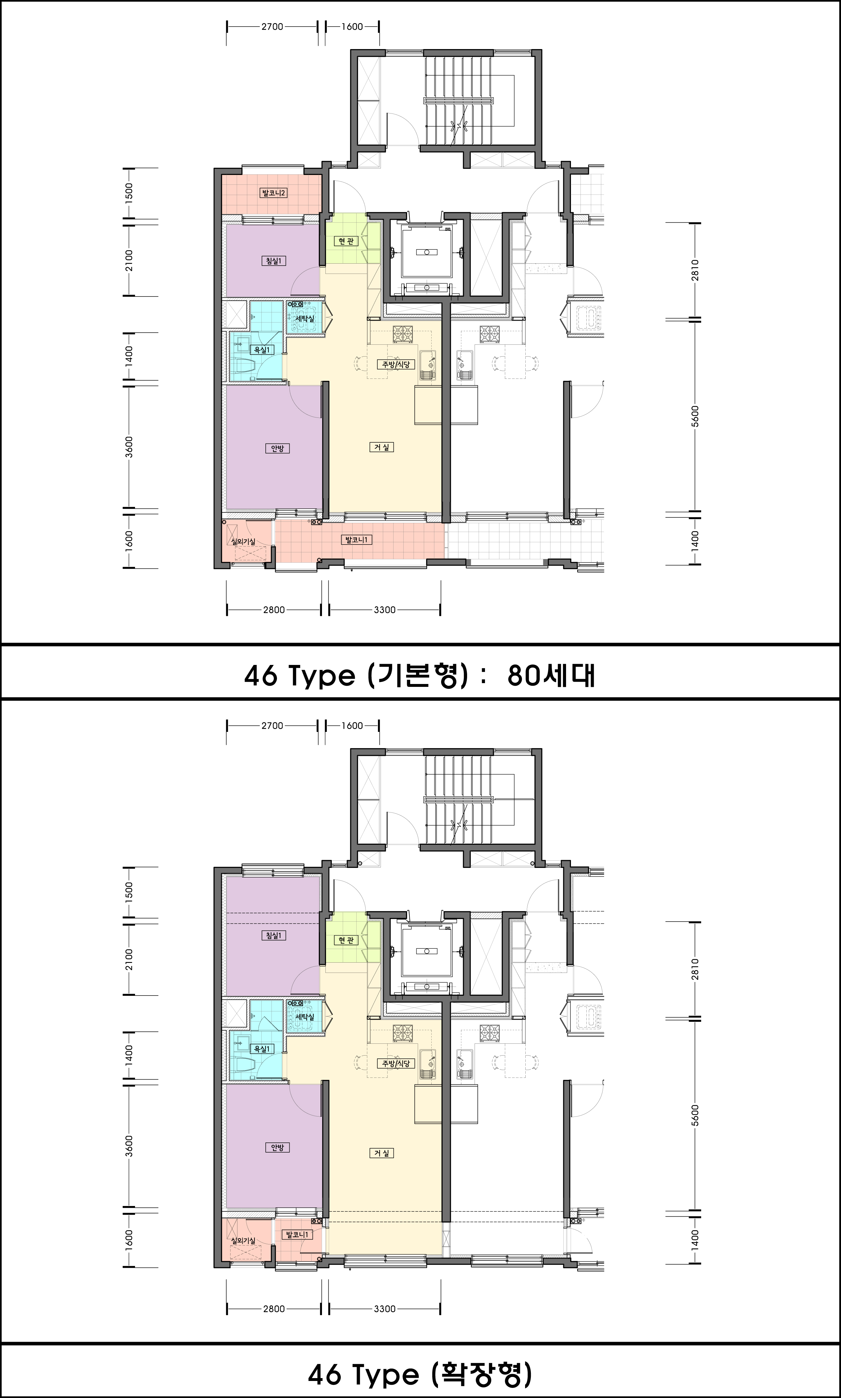 단위세대평면도 이미지