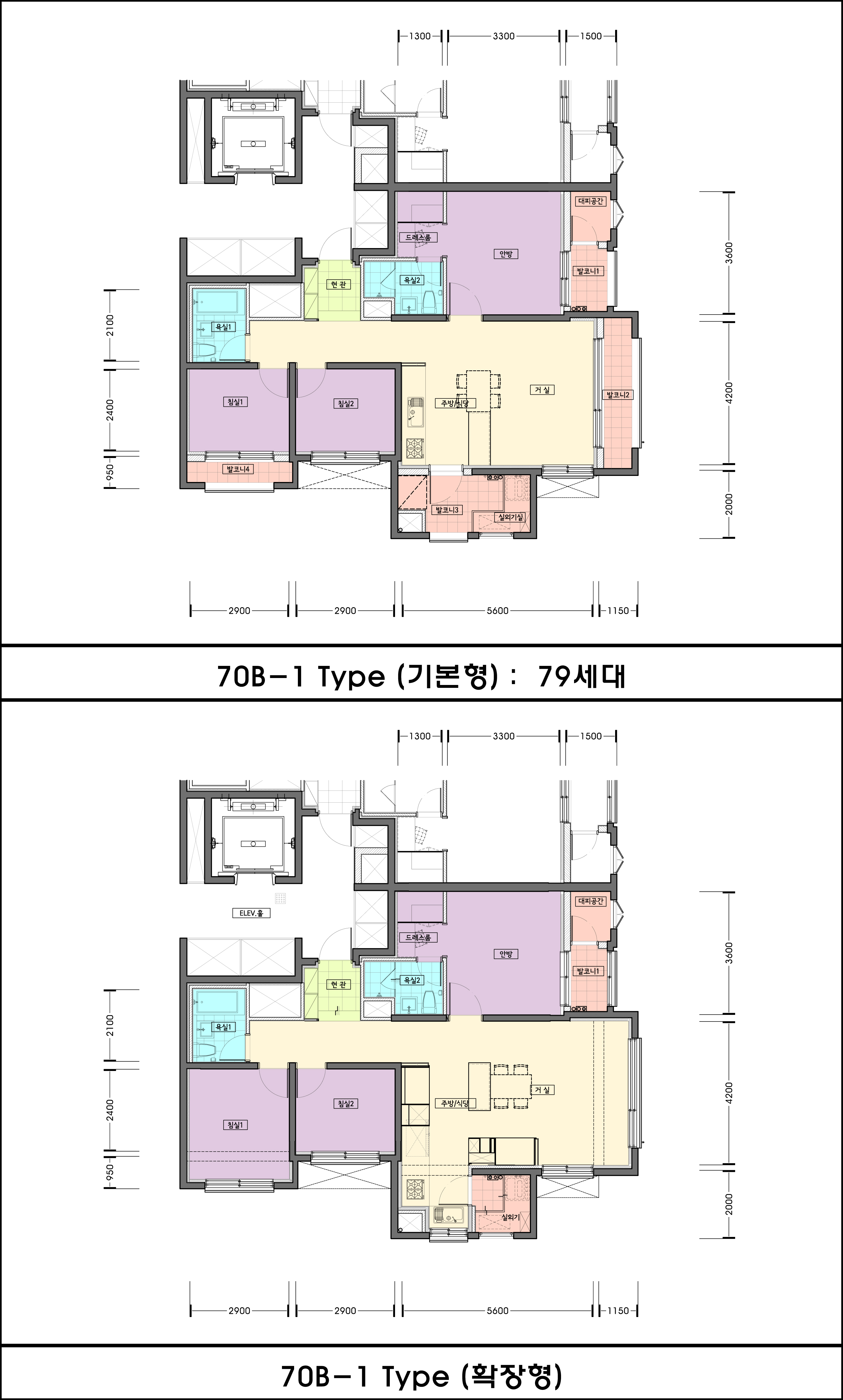 단위세대평면도 이미지