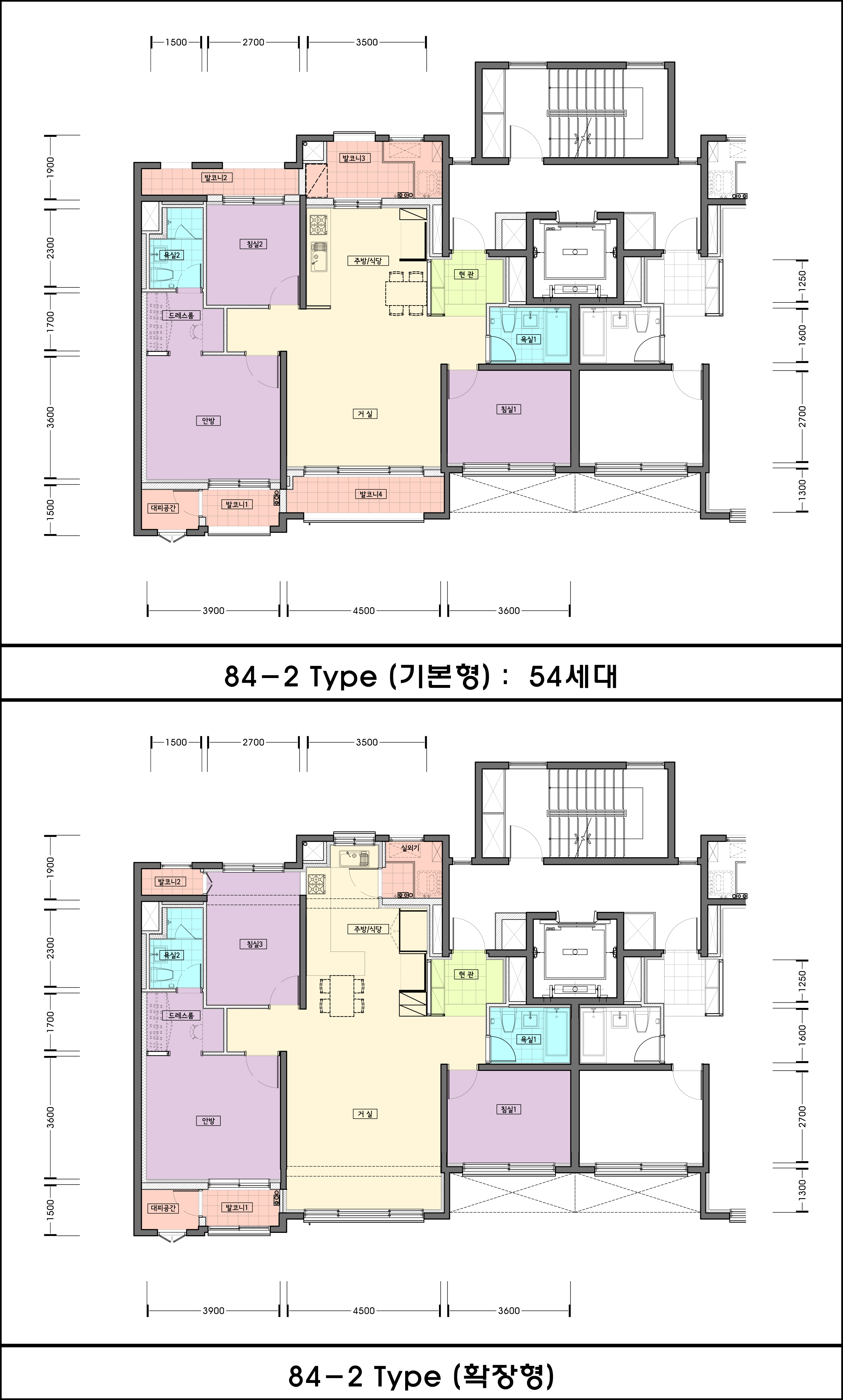 단위세대평면도 이미지