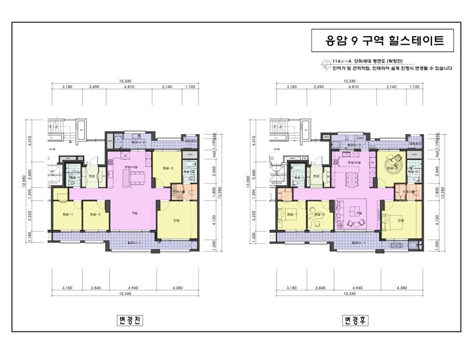 단위세대평면도 이미지