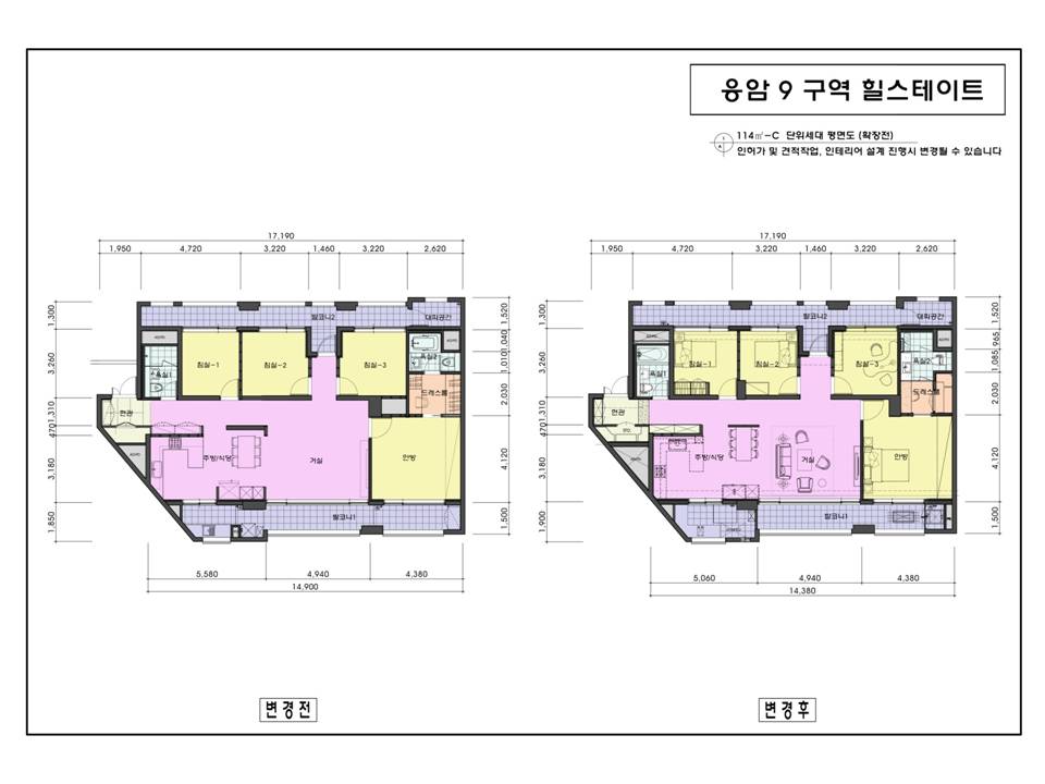 단위세대평면도 이미지