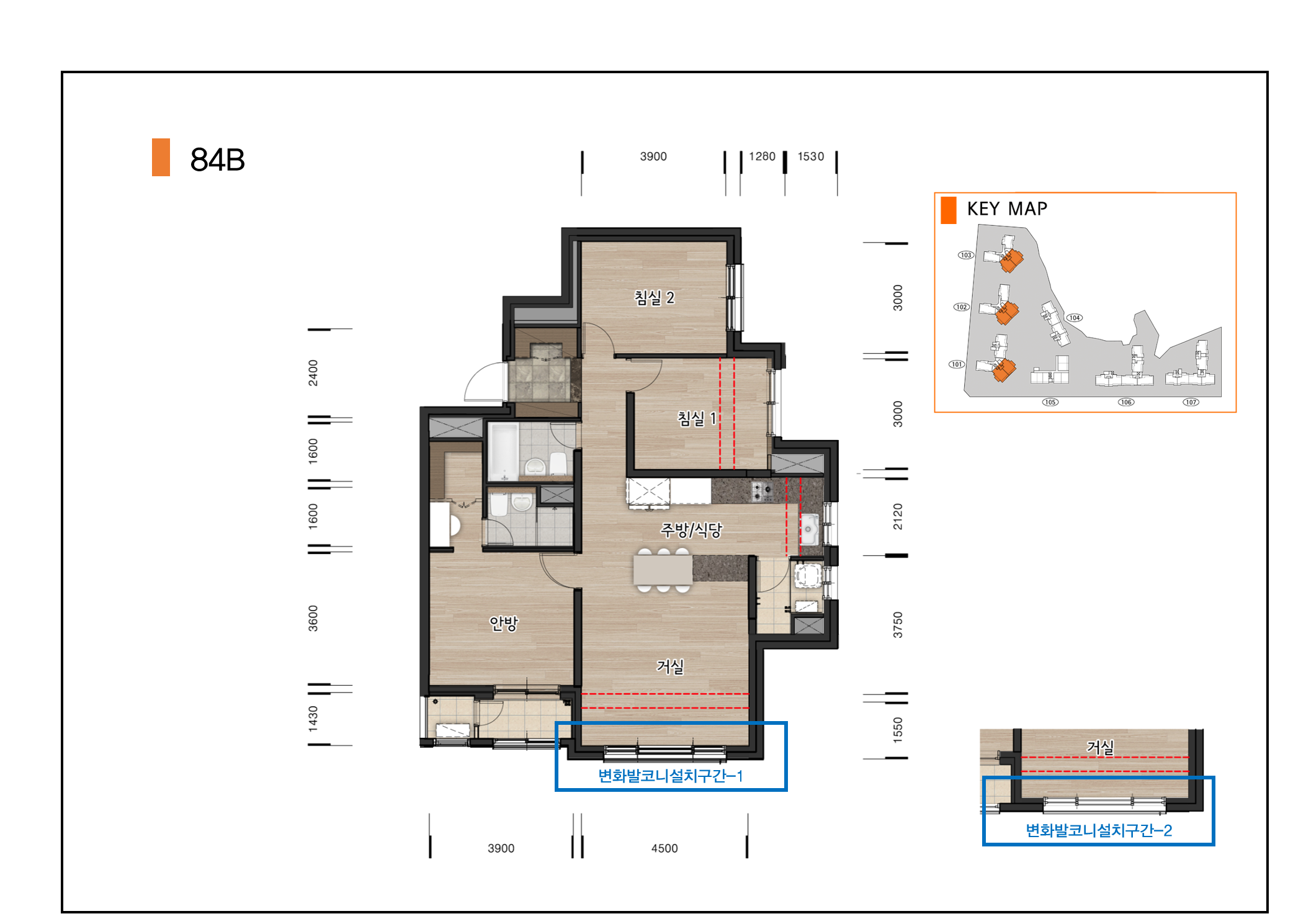 단위세대평면도 이미지