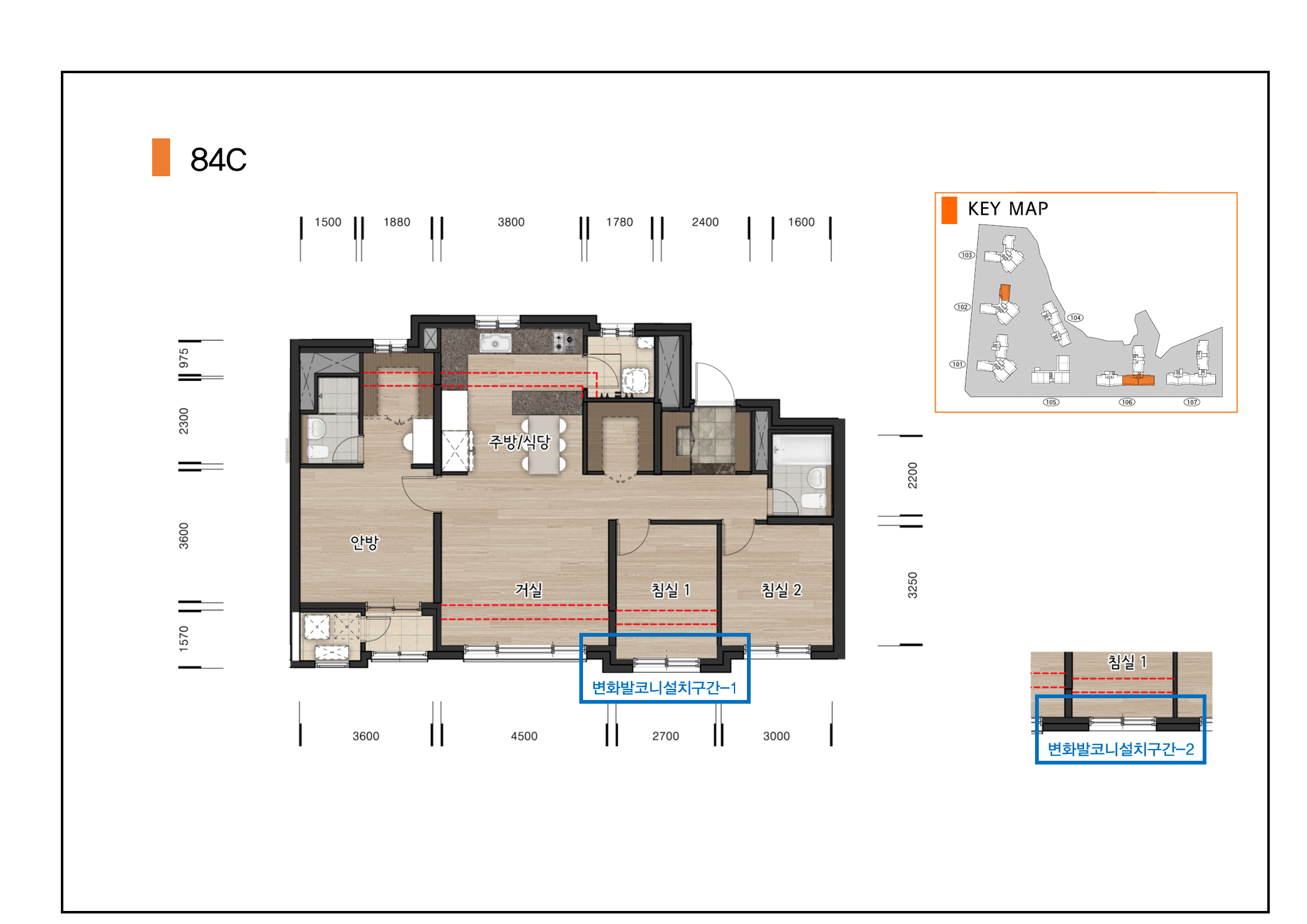 단위세대평면도 이미지