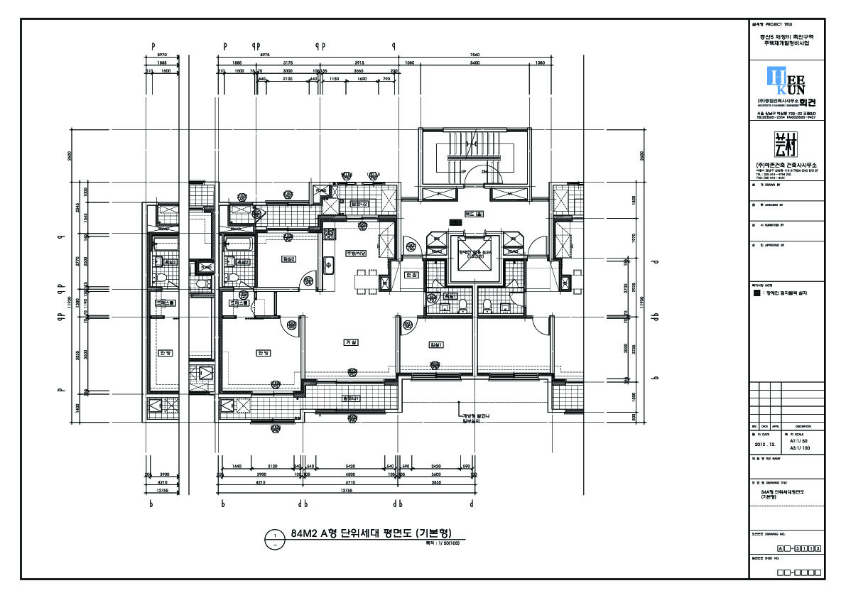 단위세대평면도 이미지