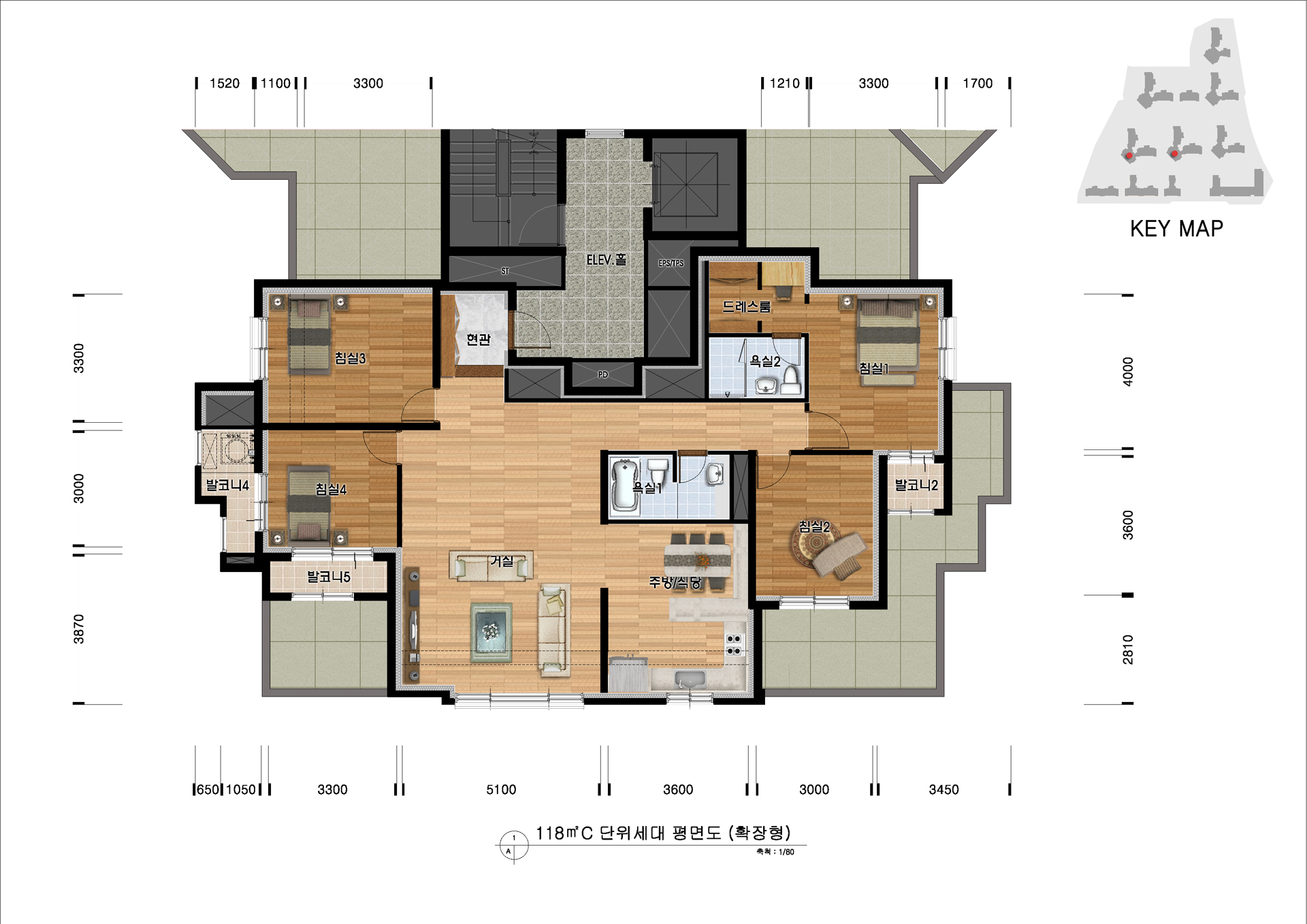 단위세대평면도 이미지
