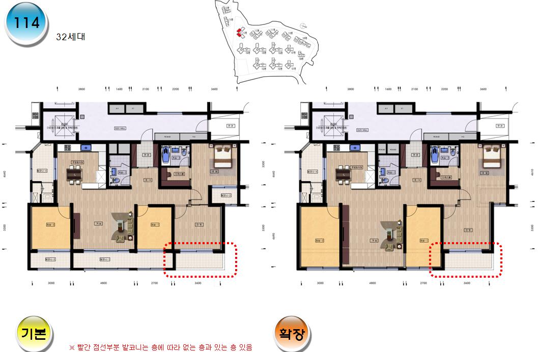 단위세대평면도 이미지
