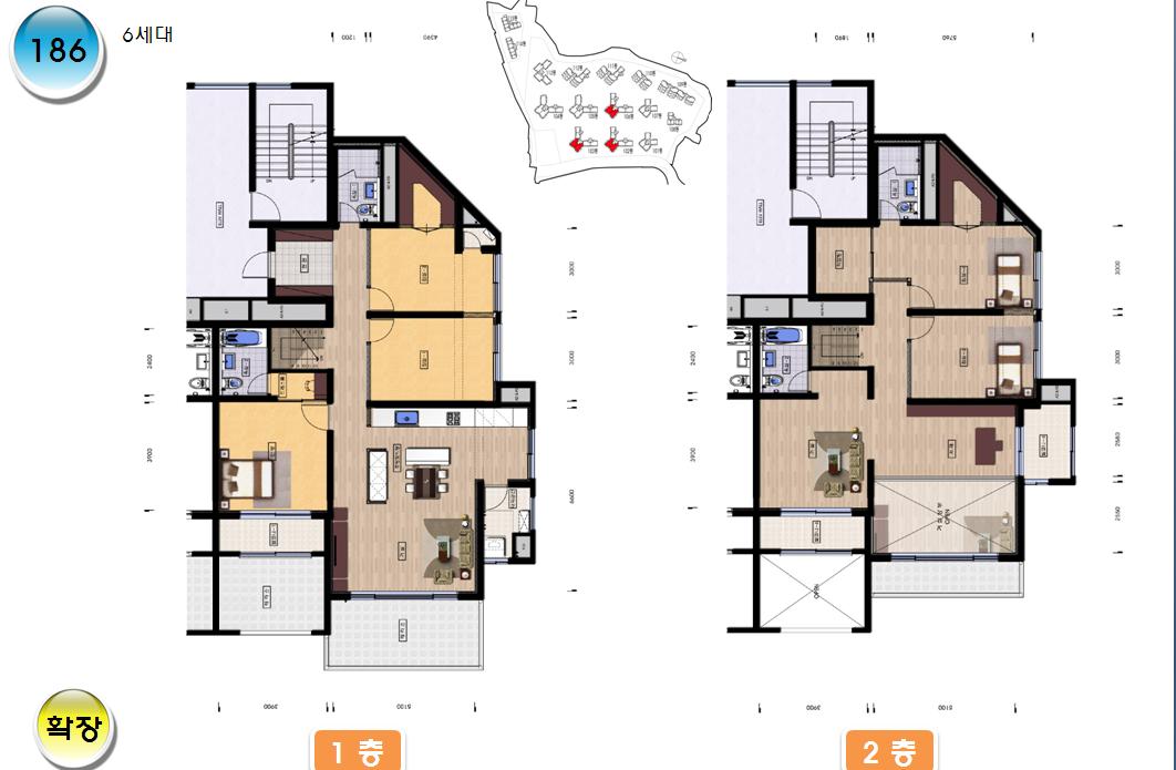 단위세대평면도 이미지