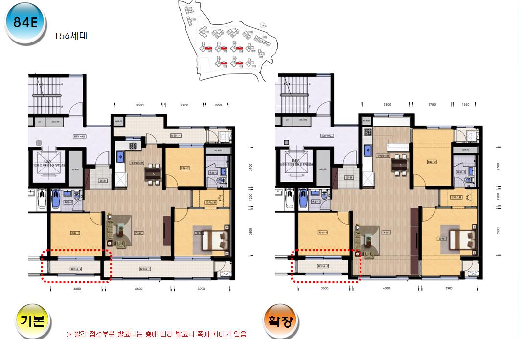 단위세대평면도 이미지