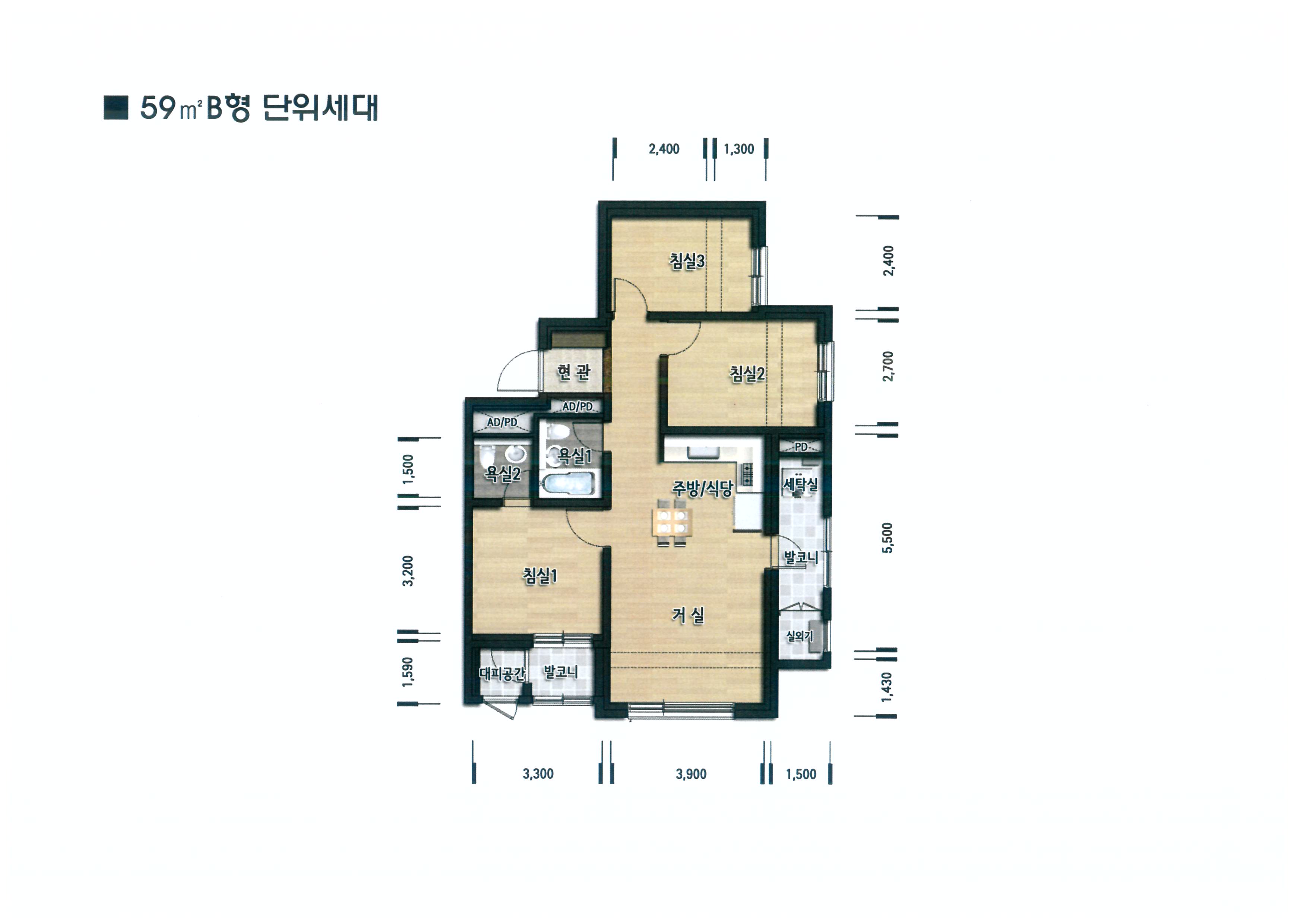 단위세대평면도 이미지