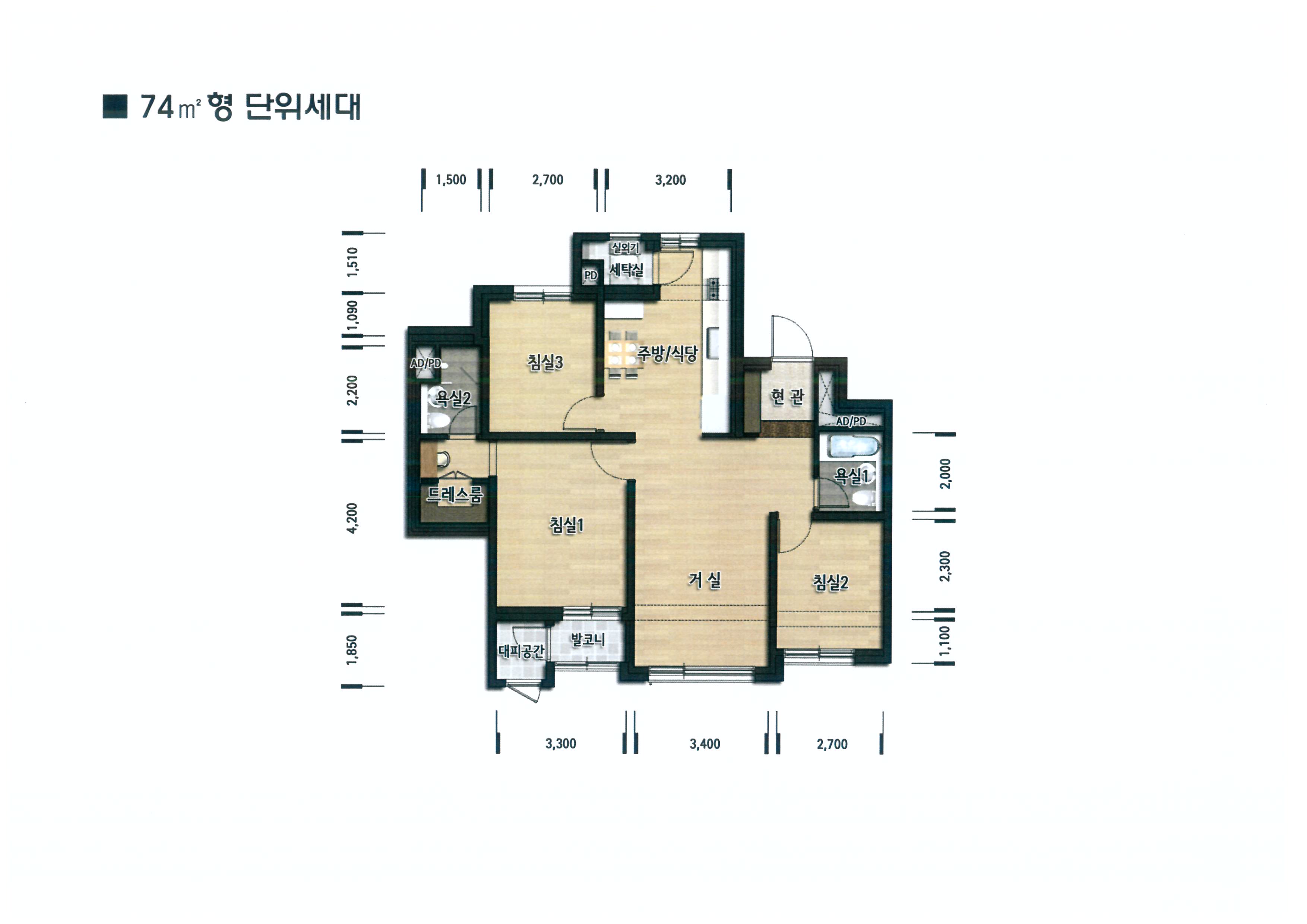 단위세대평면도 이미지