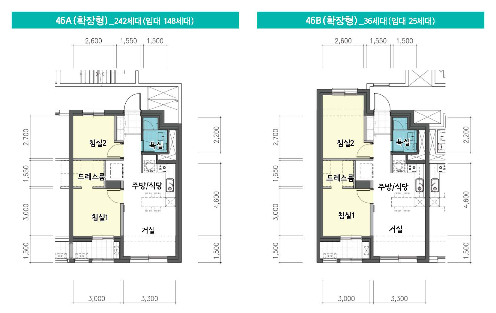 단위세대평면도 이미지