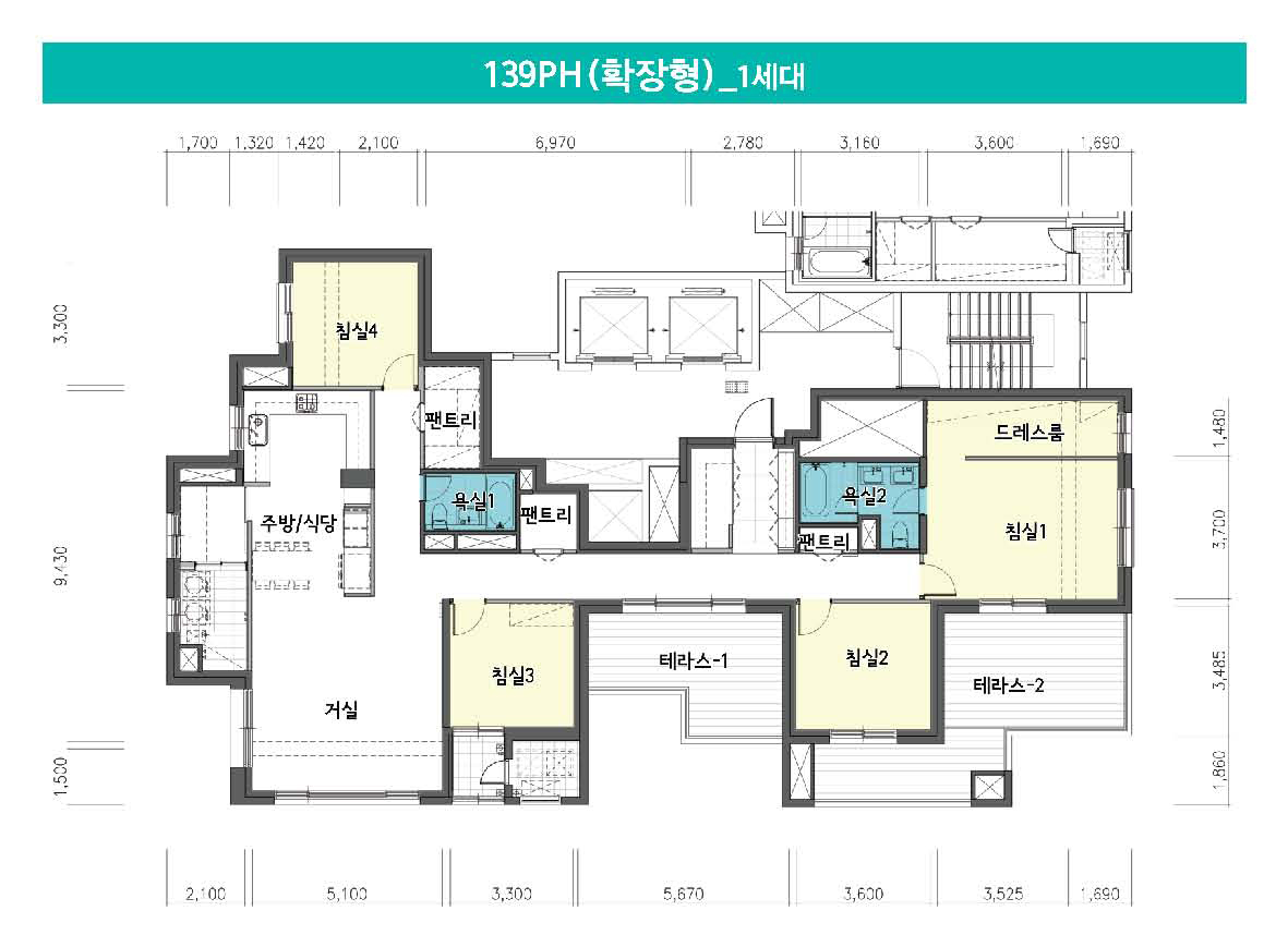 단위세대평면도 이미지