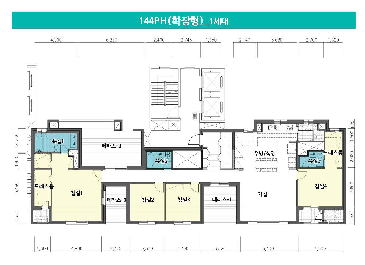 단위세대평면도 이미지