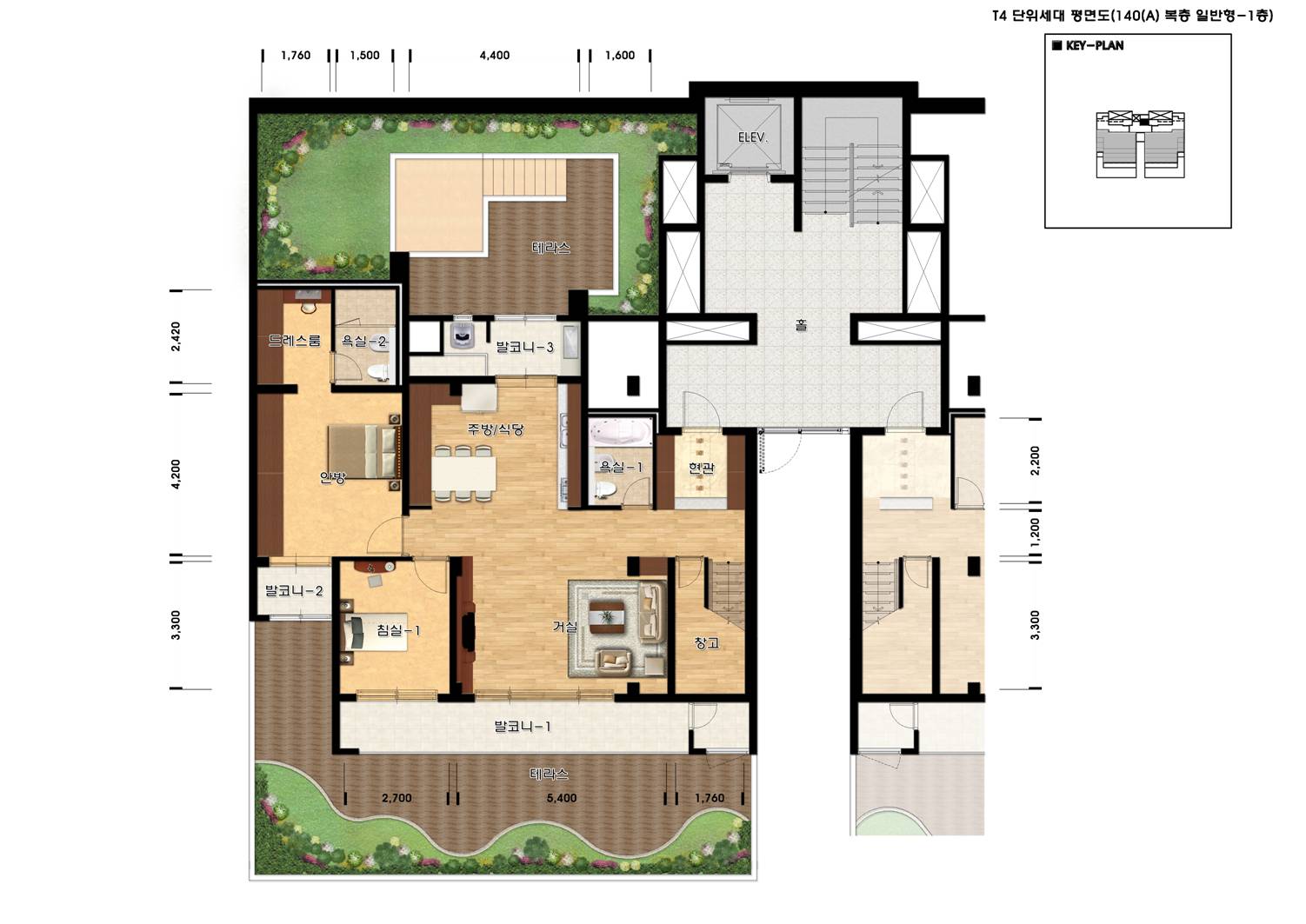 단위세대평면도 이미지