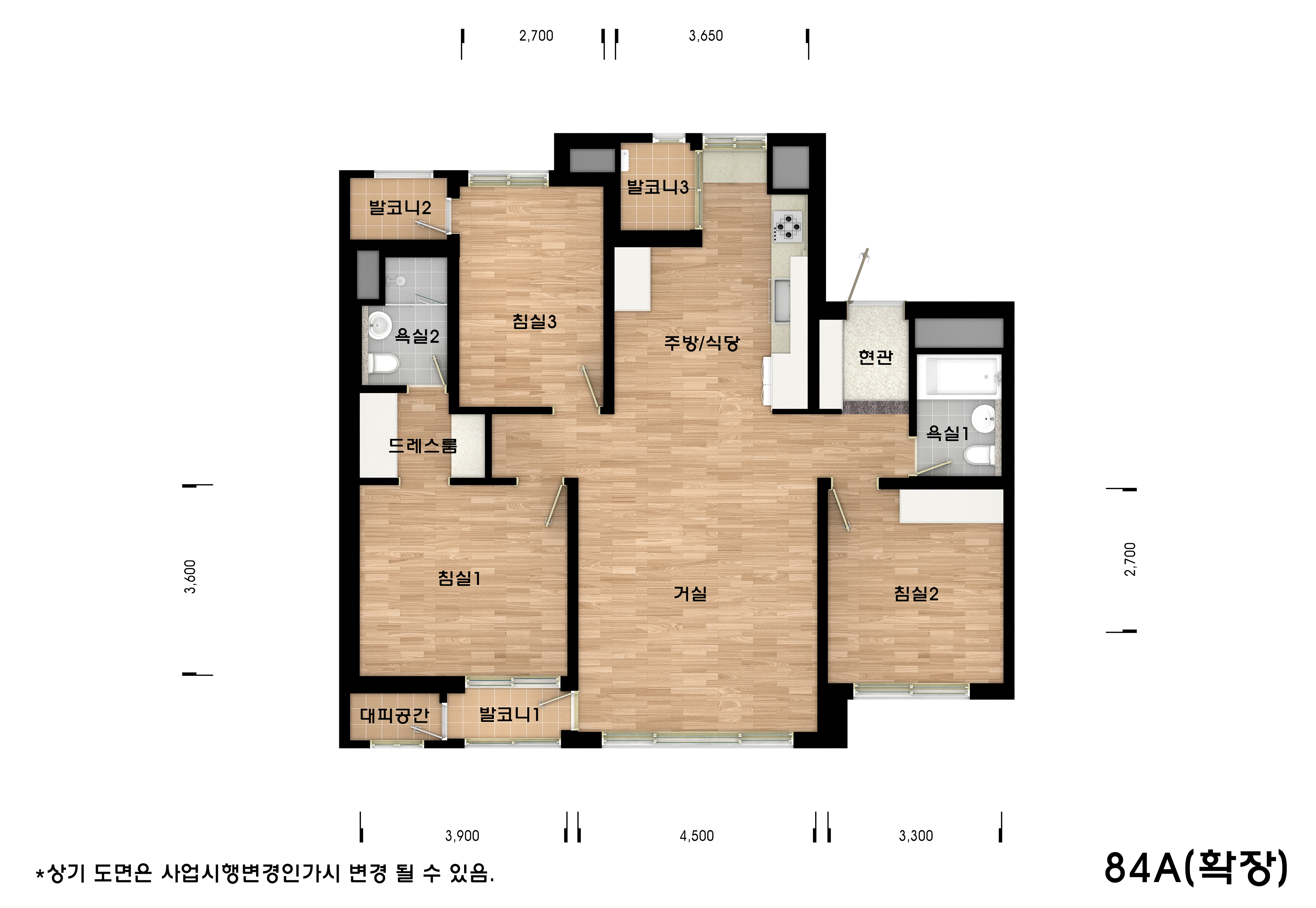 단위세대평면도 이미지
